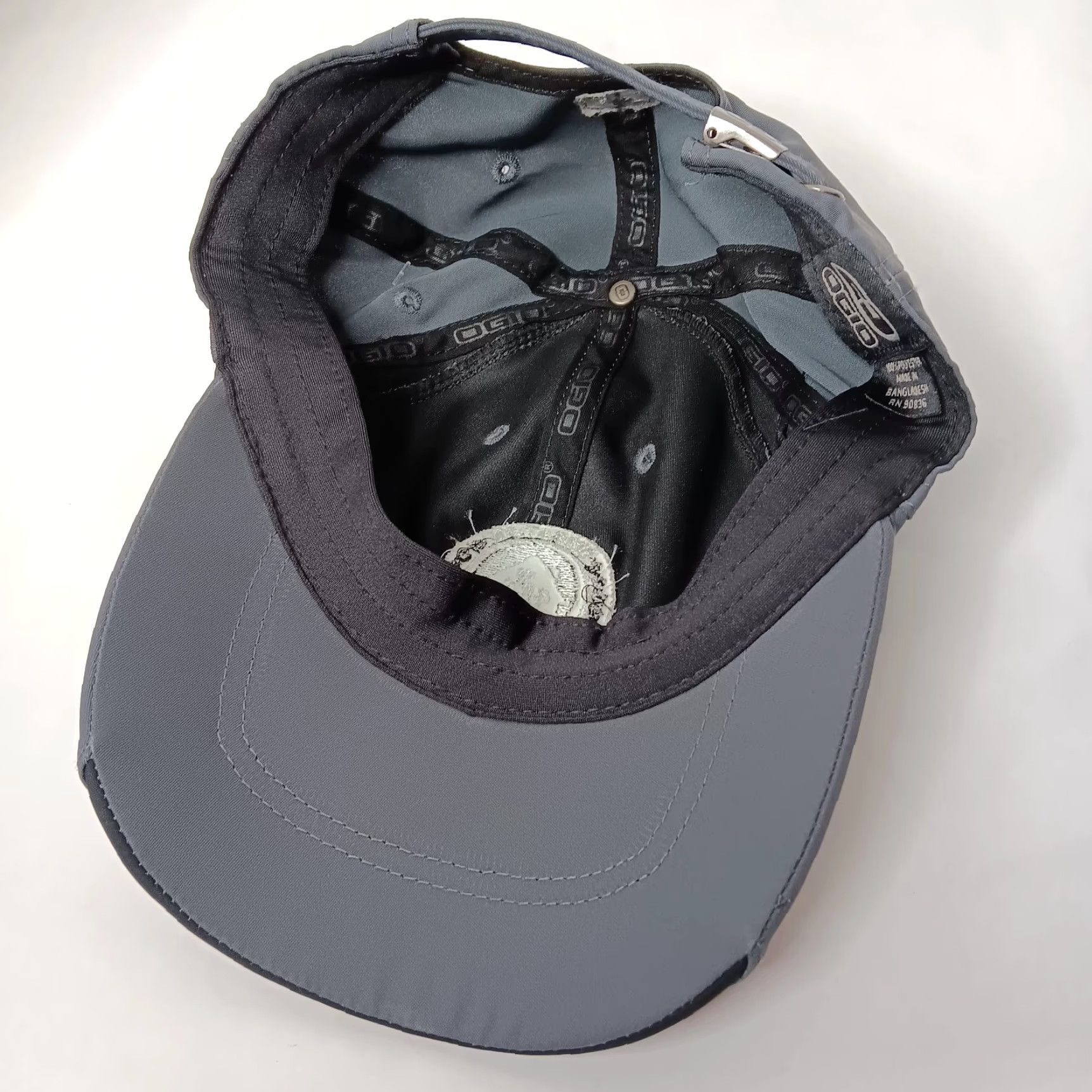 Vintage OGIO Hat Strap Back Cap Operation Welcome Home West Virginia Veterans Military Gray Performance One Size Men Size ONE SIZE - 6 Thumbnail