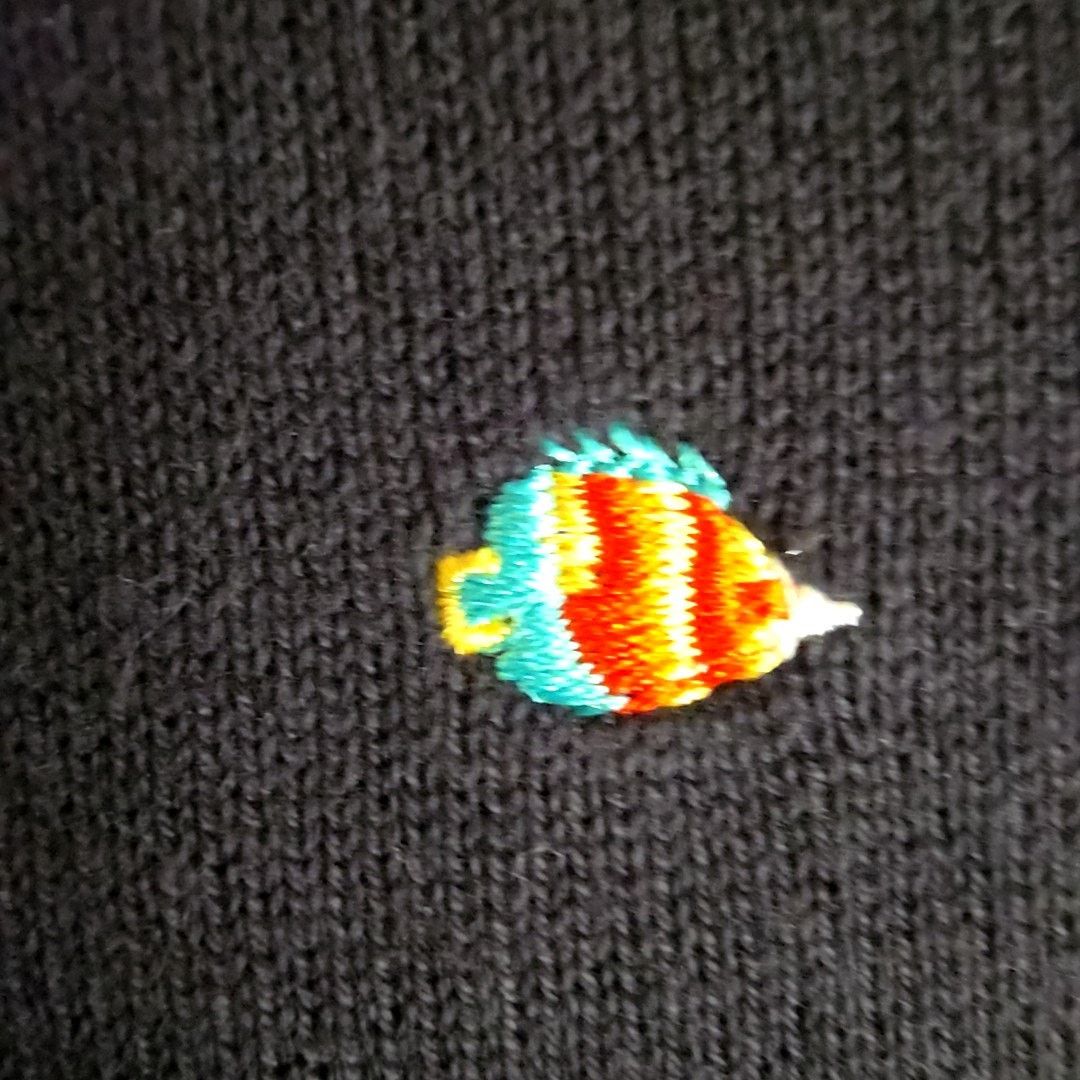 Other CJ Banks Cardigan Womens 1X Tropical Fish Embroidery Top Size L / US 10 / IT 46 - 2 Thumbnail