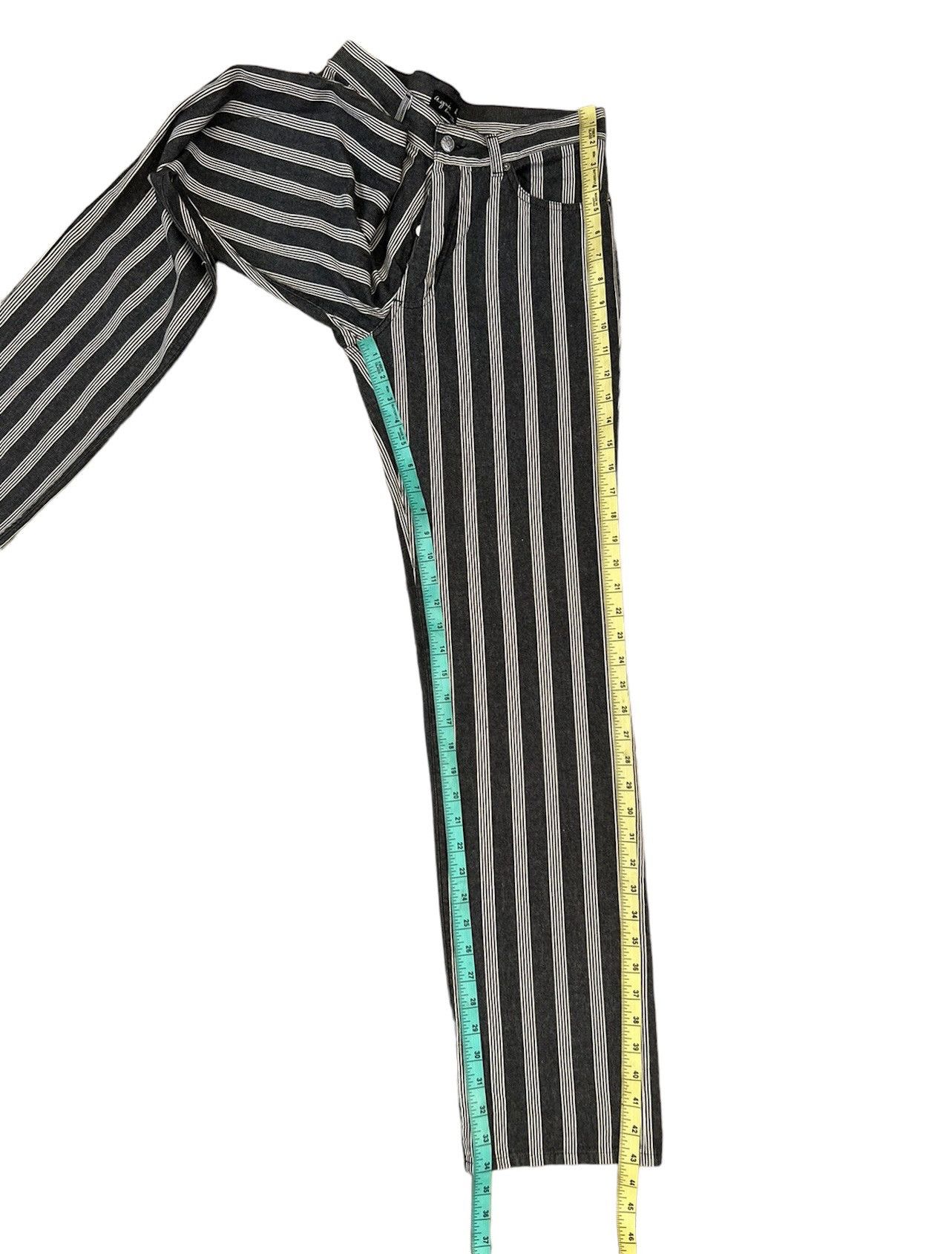 agnes b. Vintage Agnes B. Homme Vertical Border Striped Pant Size US 29 - 5 Thumbnail
