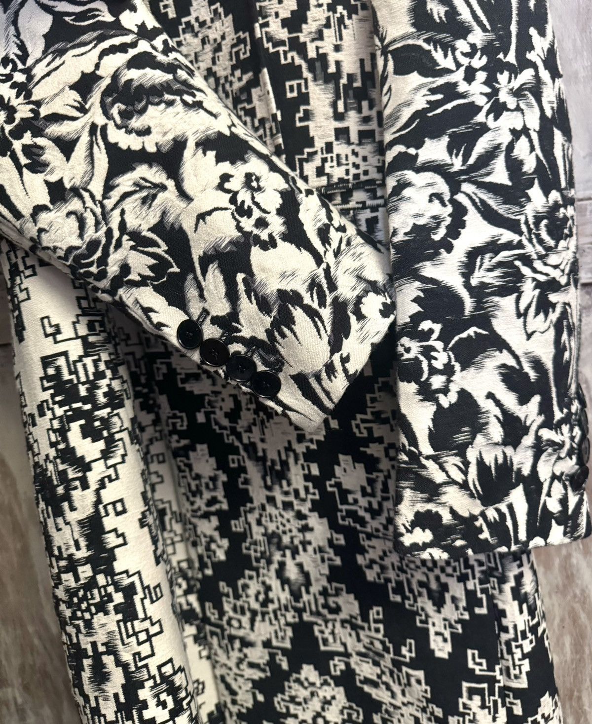 Givenchy givenchy jacquard ss2020 runway coat 44 men xs boxy Size US XS / EU 42 / 0 - 11 Thumbnail