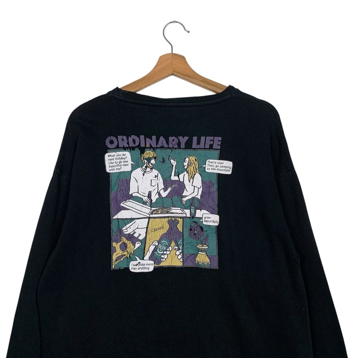 Japanese Brand Japanese Brand Ciaopanic Ordinary Life Sweatshirt Size US M / EU 48-50 / 2 - 8 Thumbnail