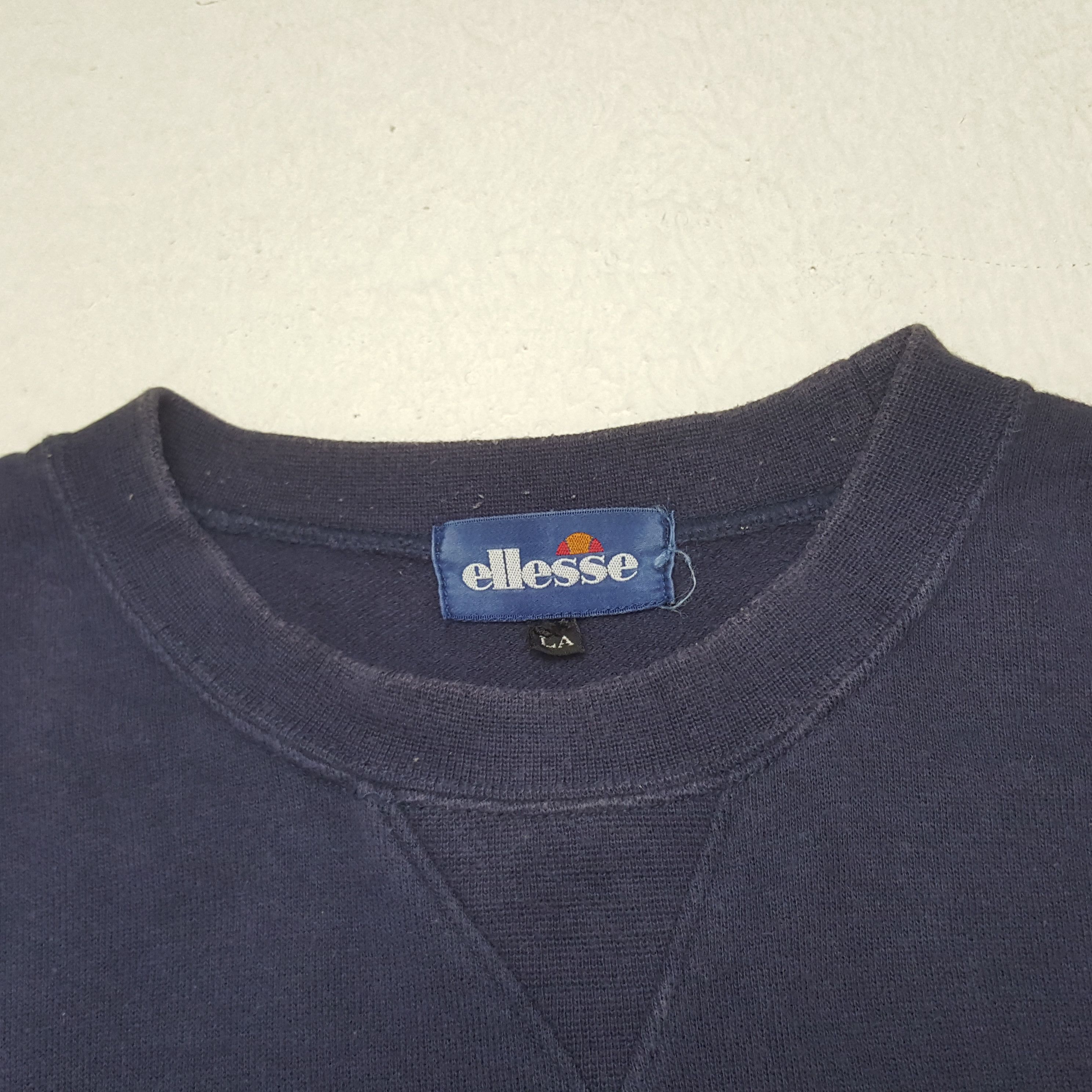Ellesse × Vintage Vintage Ellesse Perugia Italia Short Sleeve Sweatshirt Size US L / EU 52-54 / 3 - 4 Thumbnail