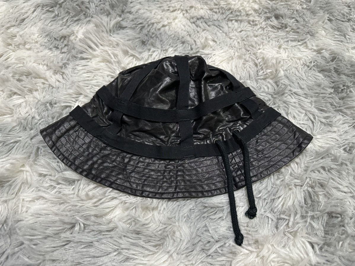 Dries Van Noten 🔥Rare Archived Dries Van Noten Waxed Cage Bucket Hat Size ONE SIZE - 1 Thumbnail