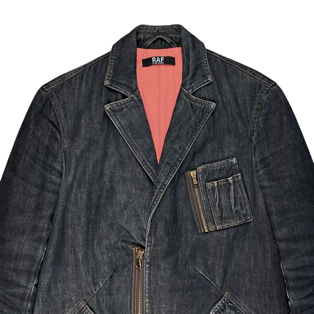 Raf Simons RAF by Raf Simons Padded Cargo Denim Blazer Size US M / EU 48-50 / 2 - 4 Thumbnail