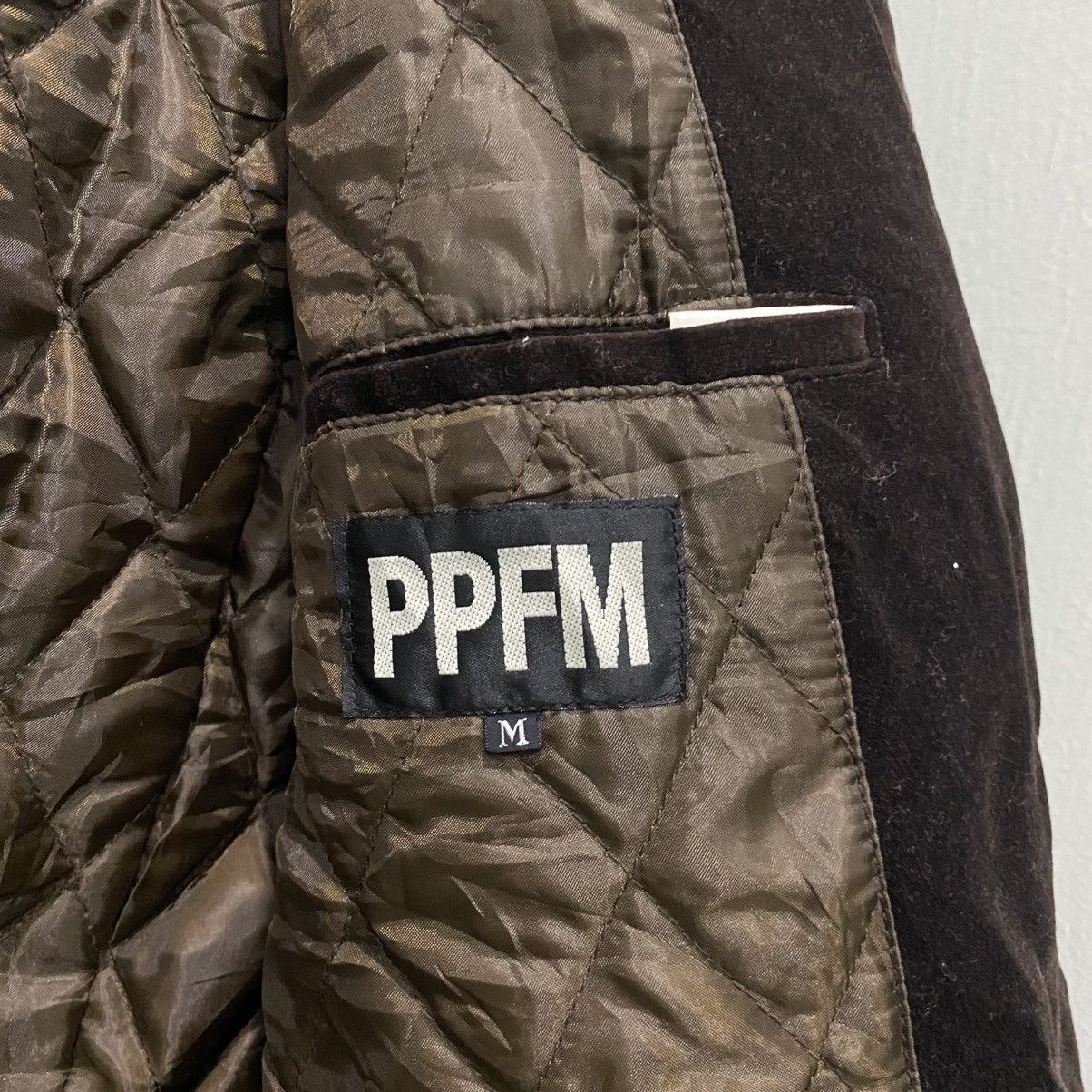 PPFM PPFM Japanese Brand Vintage Multi Belted Velvet Trench Coat Size US M / EU 48-50 / 2 - 15 Thumbnail