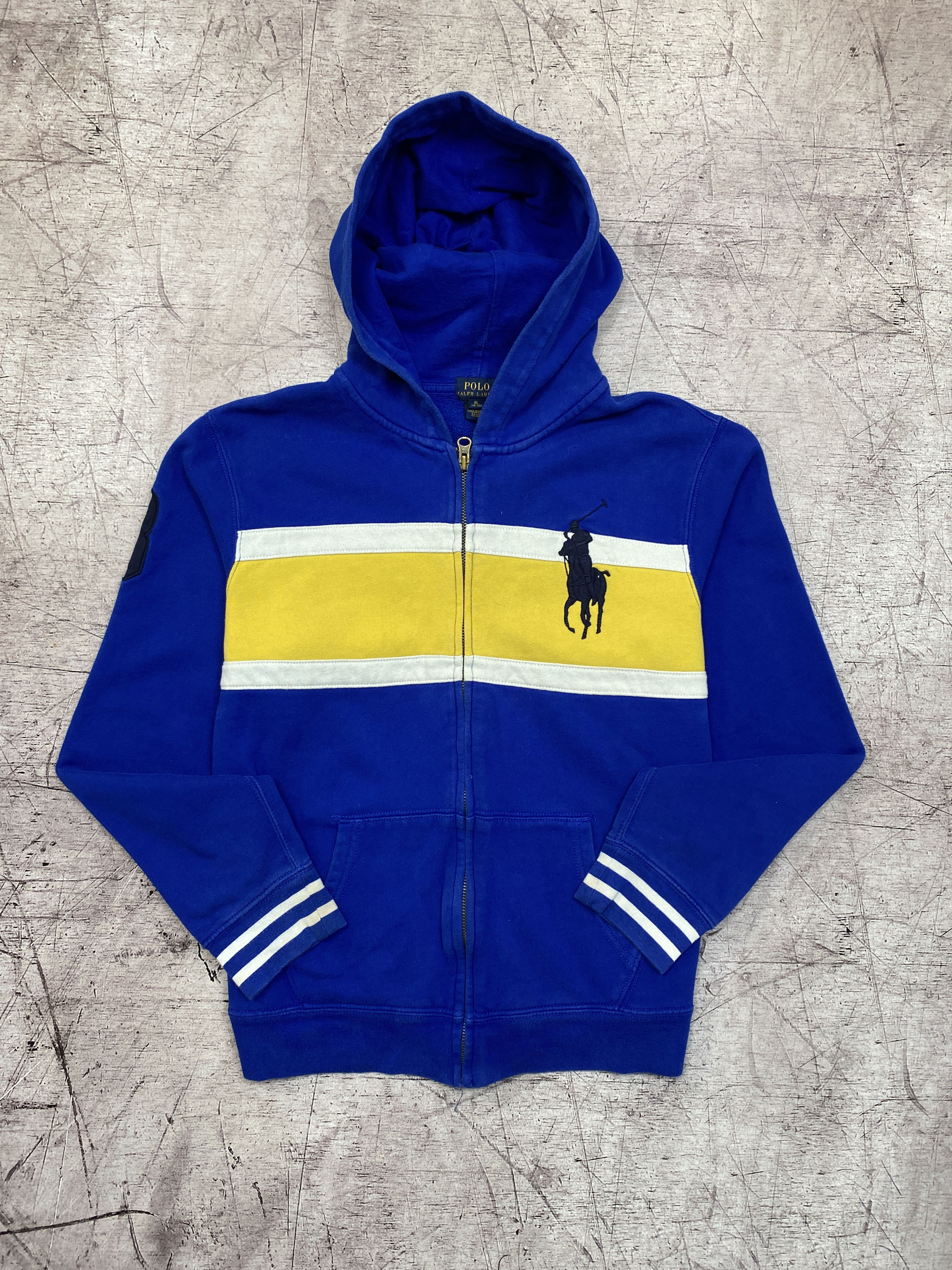 Polo Ralph Lauren × Ralph Lauren Polo Ralph Lauren Vintage Mens Zip Hoodie Size US S / EU 44-46 / 1 - 1 Thumbnail
