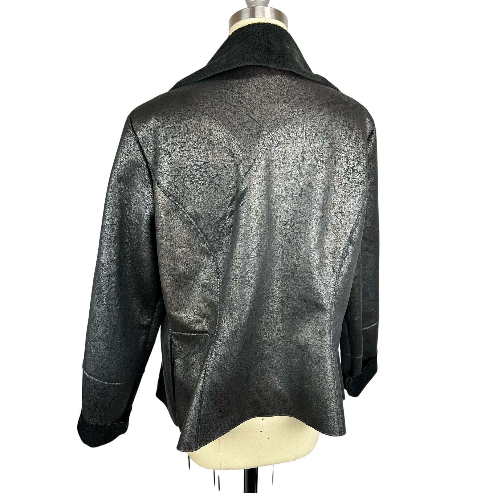 White House Black Market White House Black Market Faux suede jacket sz Large Size L / US 10 / IT 46 - 3 Thumbnail
