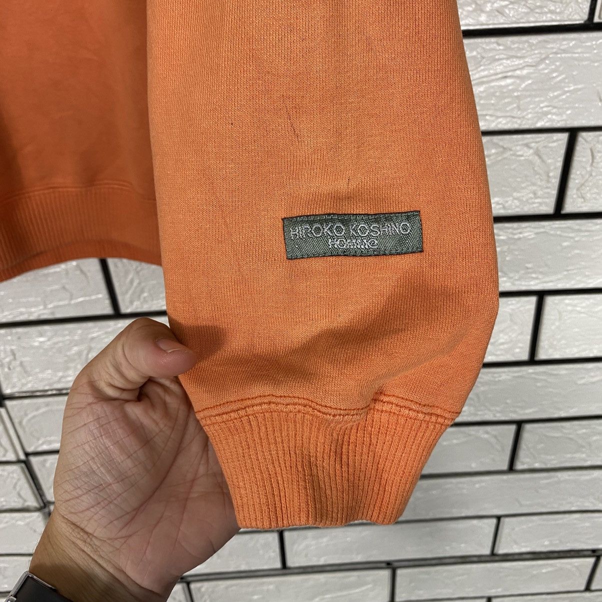 Japanese Brand 📌Vintage Sweatshirt Hiroko Koshino Big Logo Size US M / EU 48-50 / 2 - 12 Thumbnail
