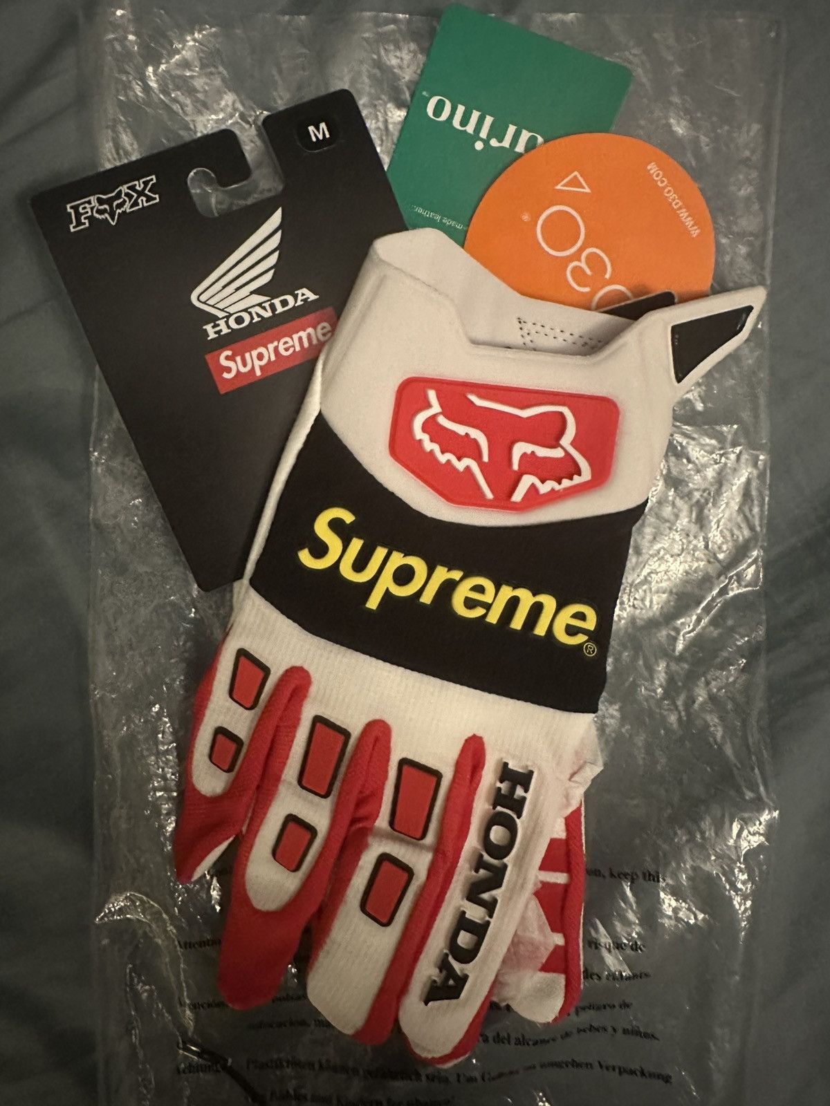 Fox Racing Supreme Fox Supreme Honda MX gloves Grailed