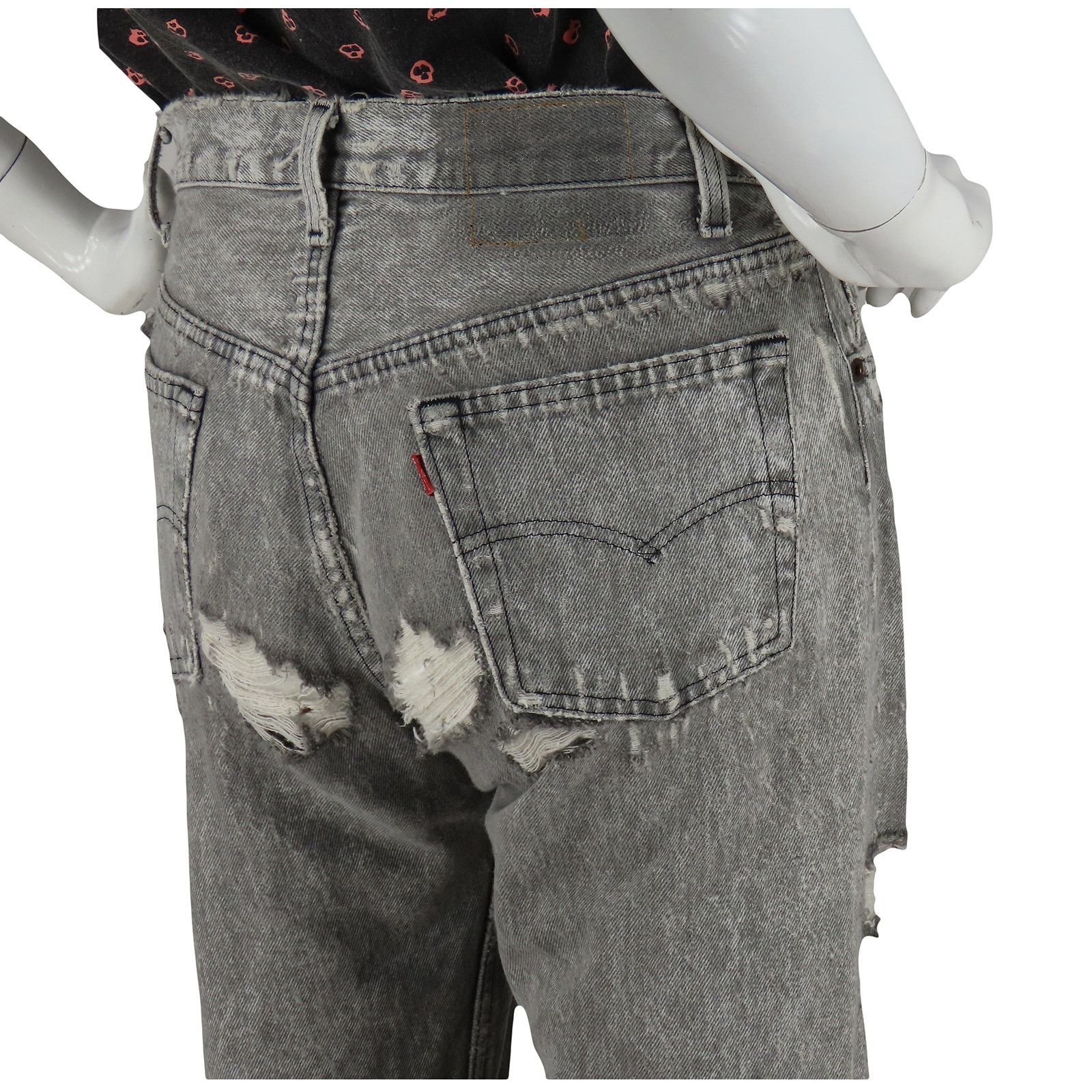 Levi's Vintage Levi's Vintage Acid Wash Ripped Mom Jeans Chic W29 Size US 29 - 9 Thumbnail