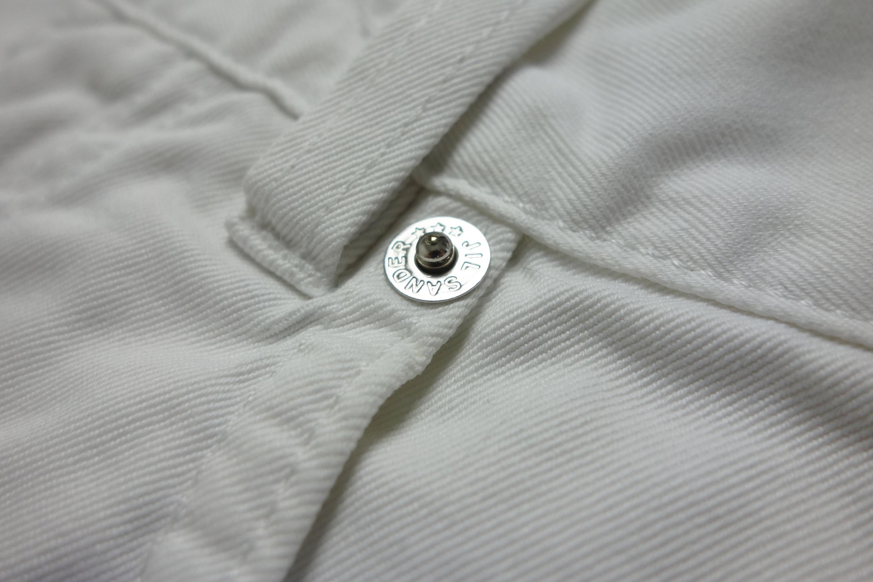 【値下げ】【未使用に近い】 『JILSANDER』 WHITE DENIM Jil Sander Jil Sander White Denim Jeans Pants Vintage | Grailed