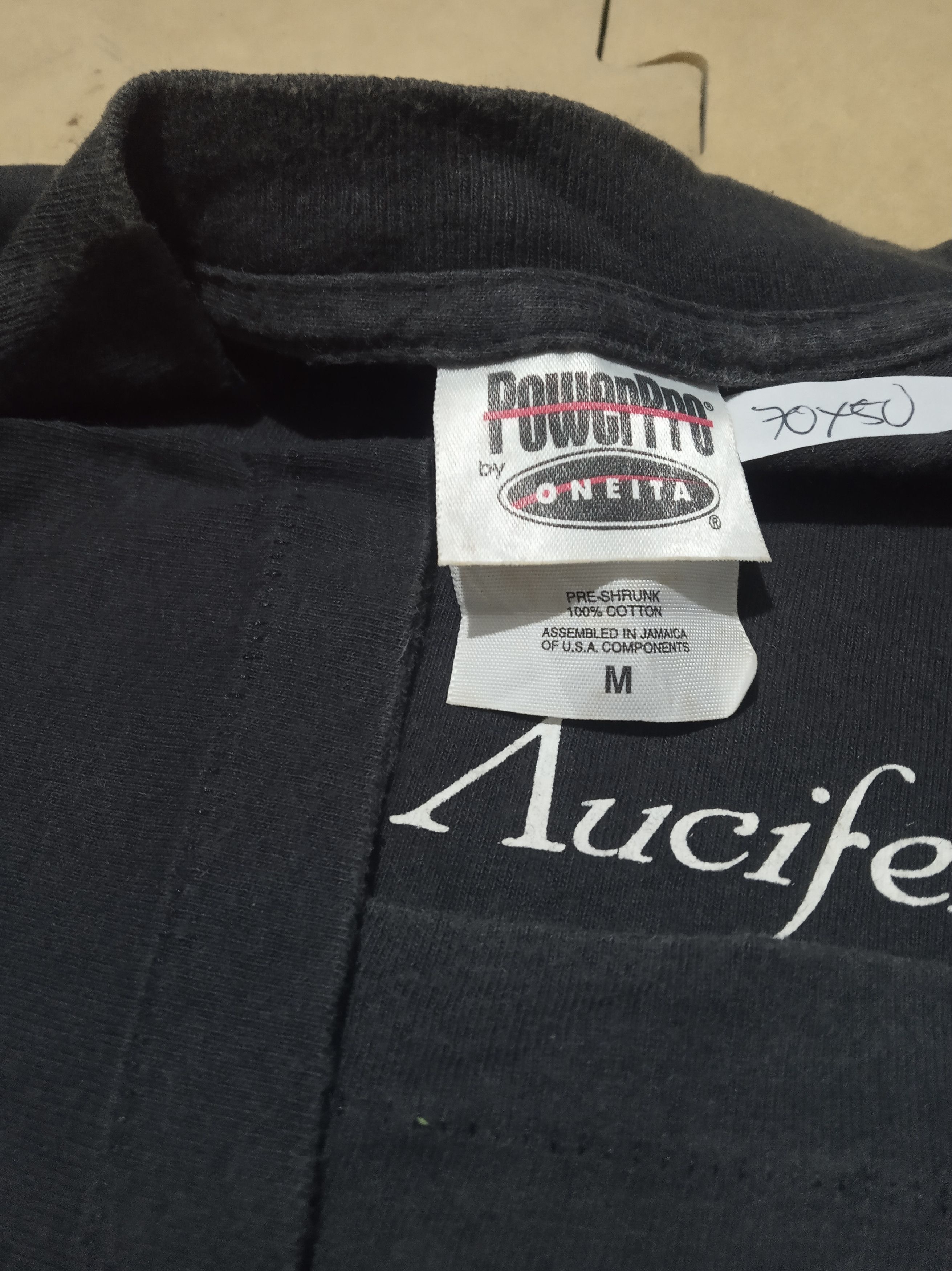 Band Tees 90s Aucifer Size US M / EU 48-50 / 2 - 2 Thumbnail
