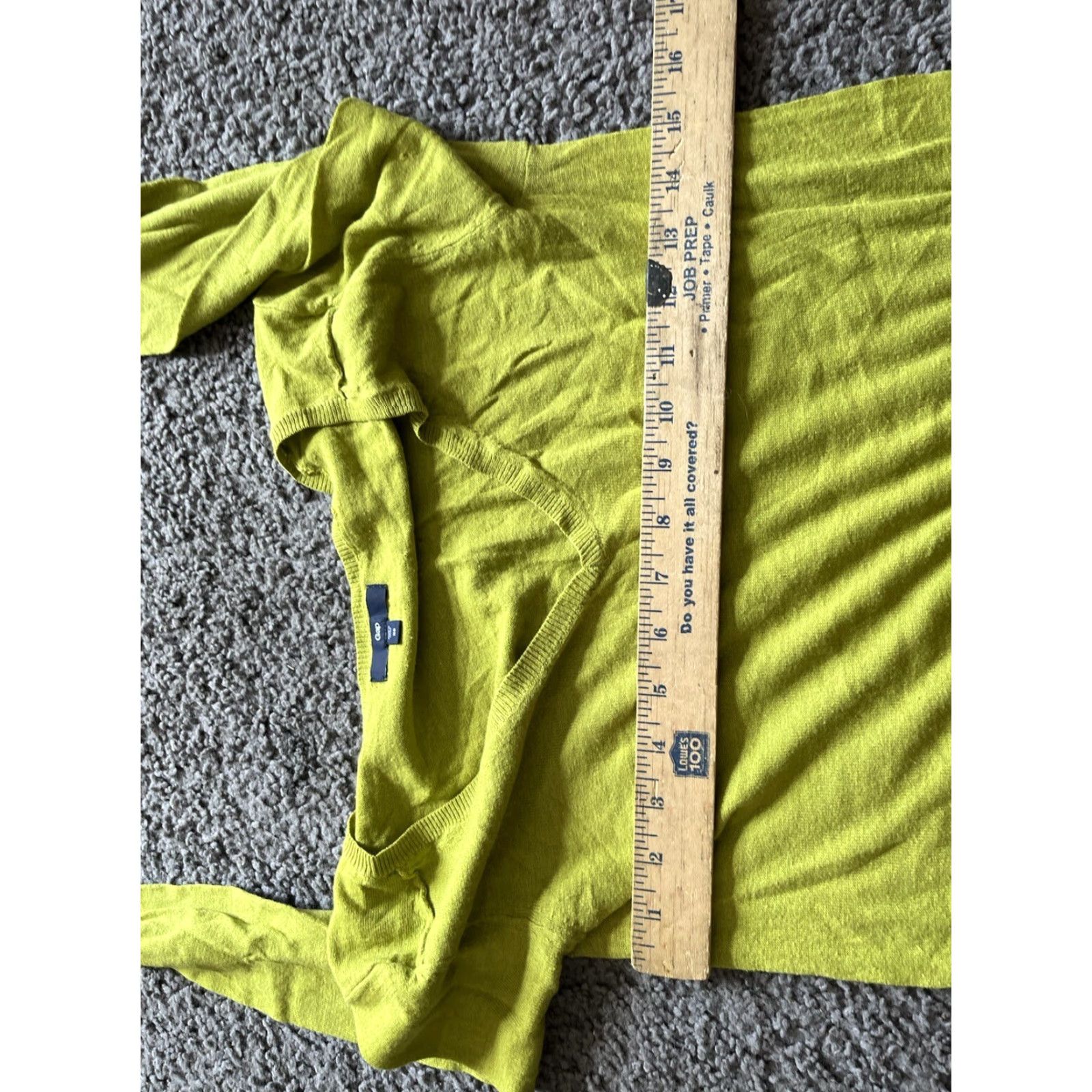 Gap Gap V-Neck Long Sleeve Pullover Sweater Women's Size XS Green Oversized Size XS / US 0-2 / IT 36-38 - 4 Thumbnail