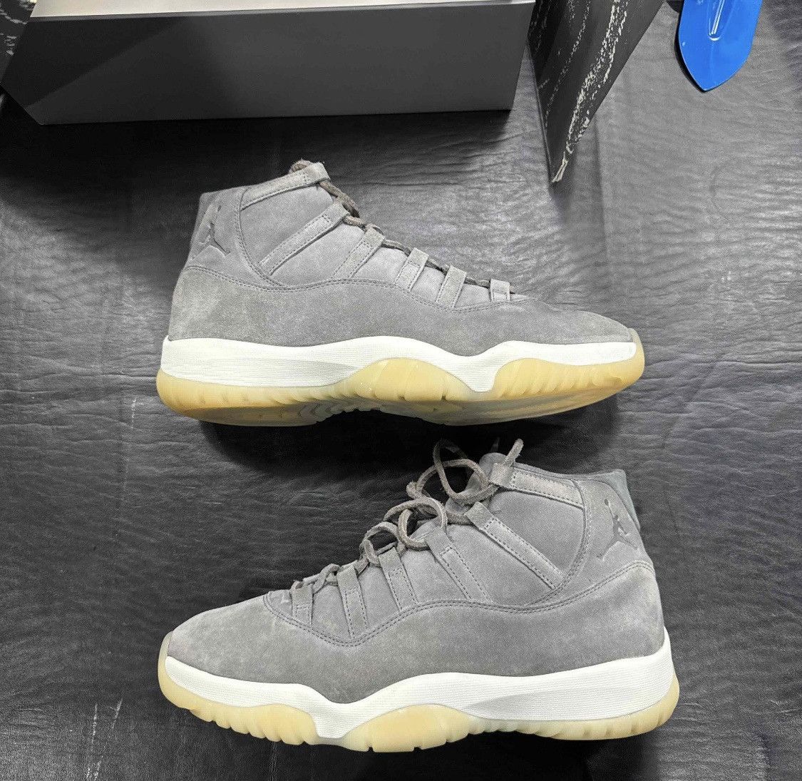 Jordan Brand Jordan 11 Premium Grey Suede size 11.5 Size US 11.5 / EU 44-45 - 1 Thumbnail