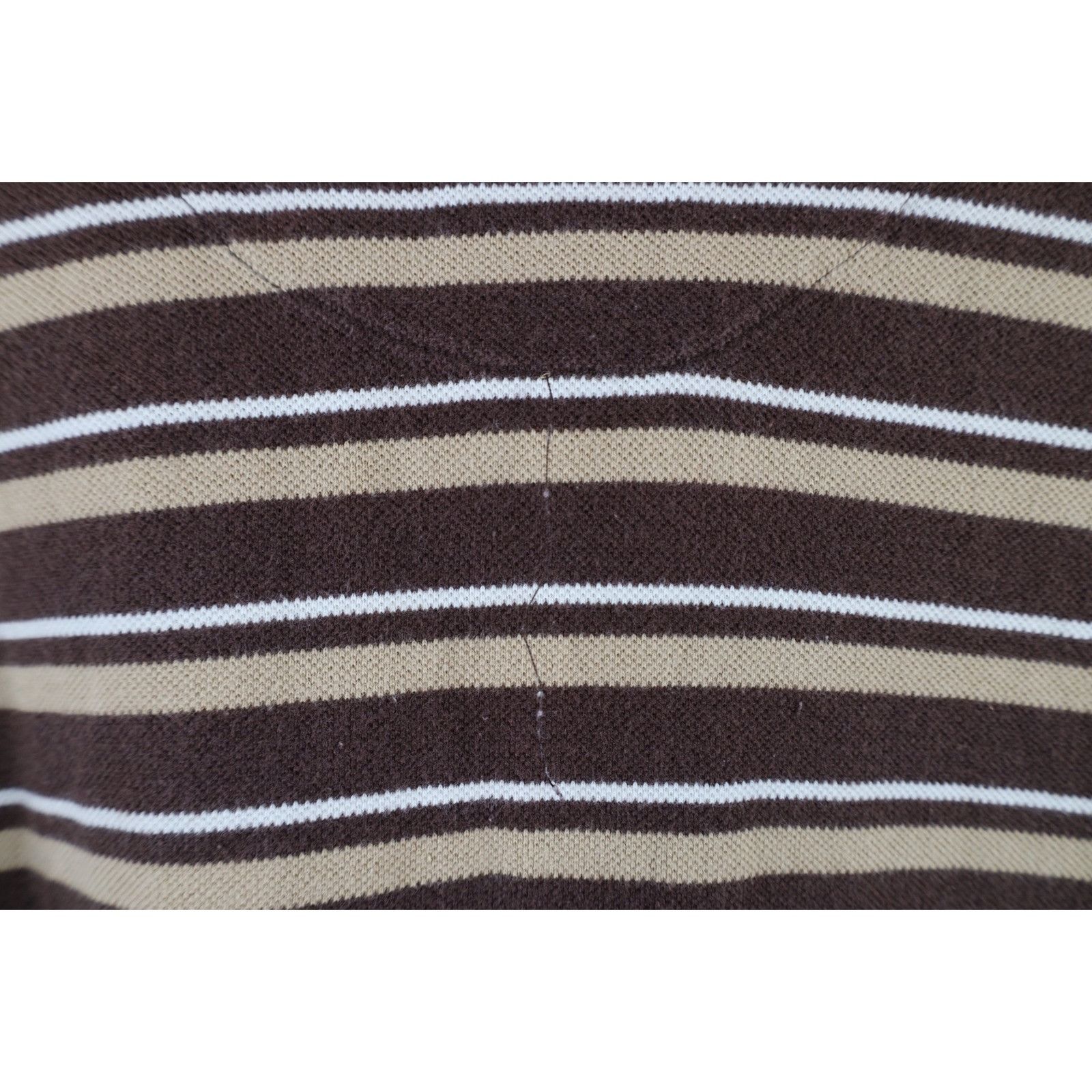 Marithe + Francois Girbaud × Vintage Vintage 90s Marithe Francois Girbaud Spell Out Striped Polo Size US XL / EU 56 / 4 - 14 Thumbnail