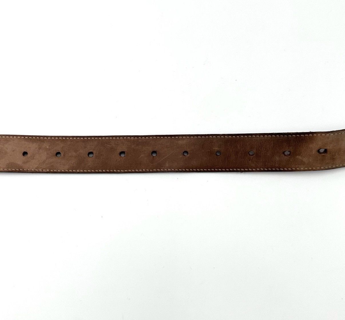 Gucci Gucci/Dark Red Silver Buckle Belt K12 Size ONE SIZE - 6 Thumbnail