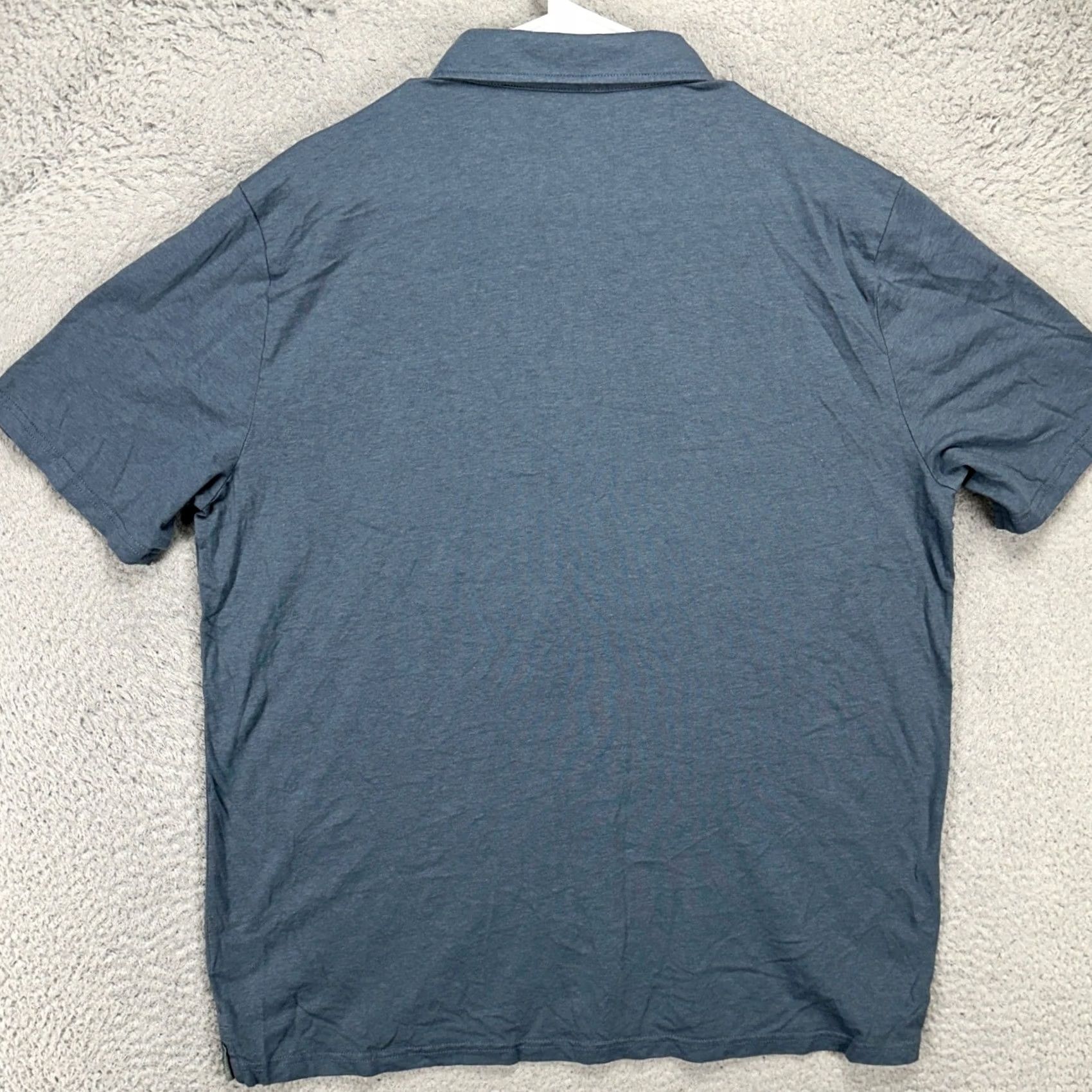 Vintage Free Fly Polo Shirt Men XL Blue Gray Short Sleeve Pocket Rugby Outdoor Comfortable Breathable Vintage No Size US XL / EU 56 / 4 - 3 Thumbnail