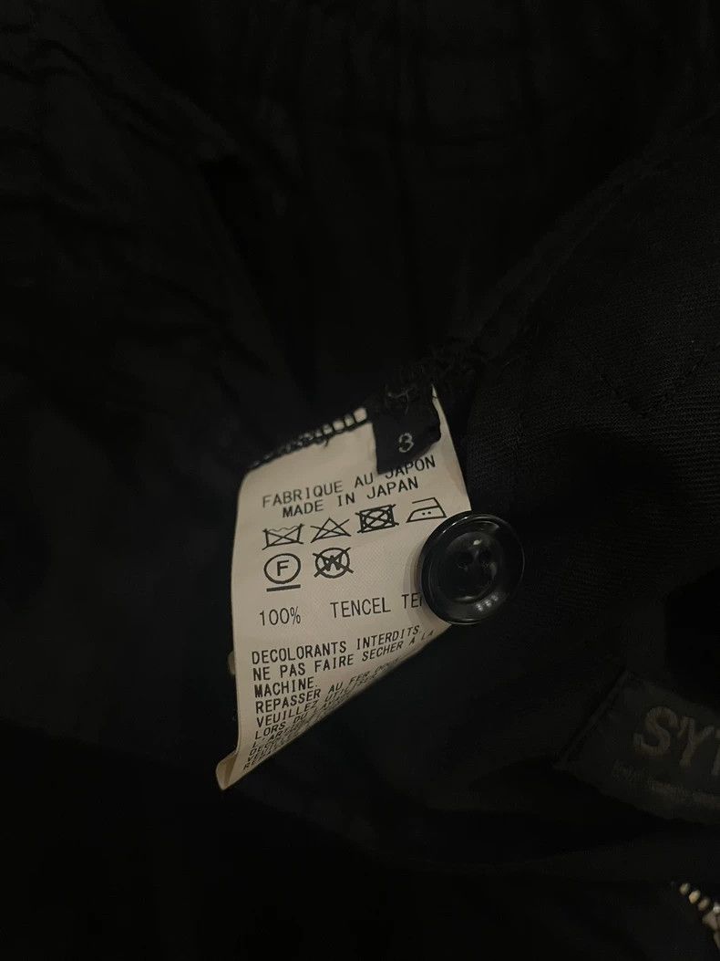 Yohji Yamamoto yohji Yamamoto size 3 Medieval Black Sabotage Unhemmed Pan Size US 30 / EU 46 - 5 Thumbnail