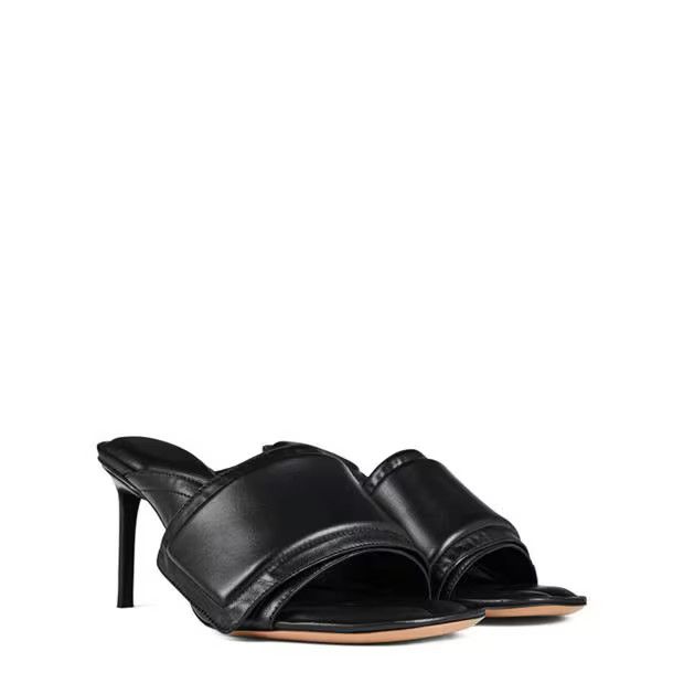 Jacquemus o1g2r1mq1024 Heeled Mules in Black Size US 8 / IT 38 - 3 Thumbnail