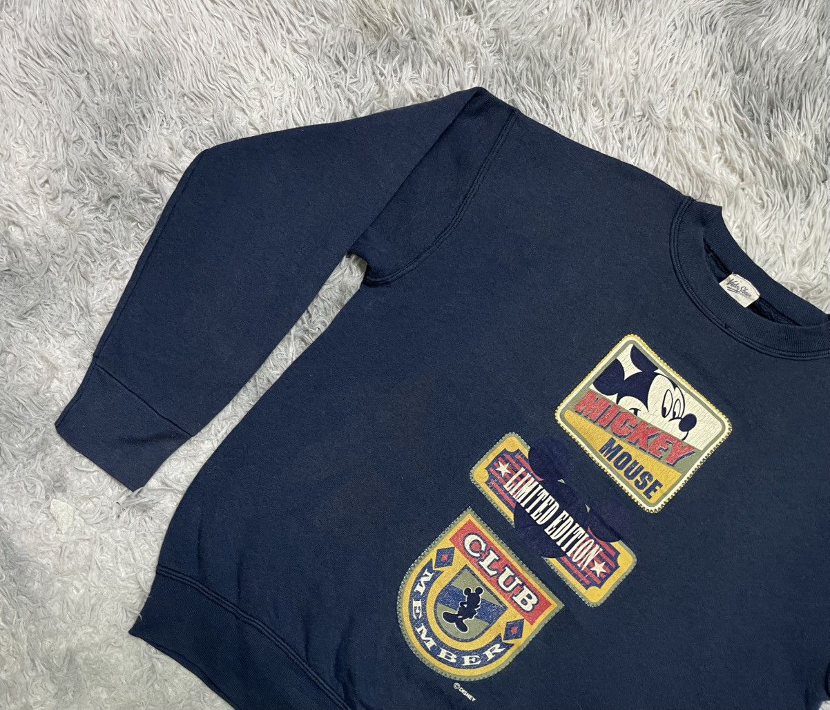 Mickey Mouse 90s MICKEY MOUSE LIMITED EDITION SWEATSHIRT NICLEY FADED Size US M / EU 48-50 / 2 - 4 Thumbnail