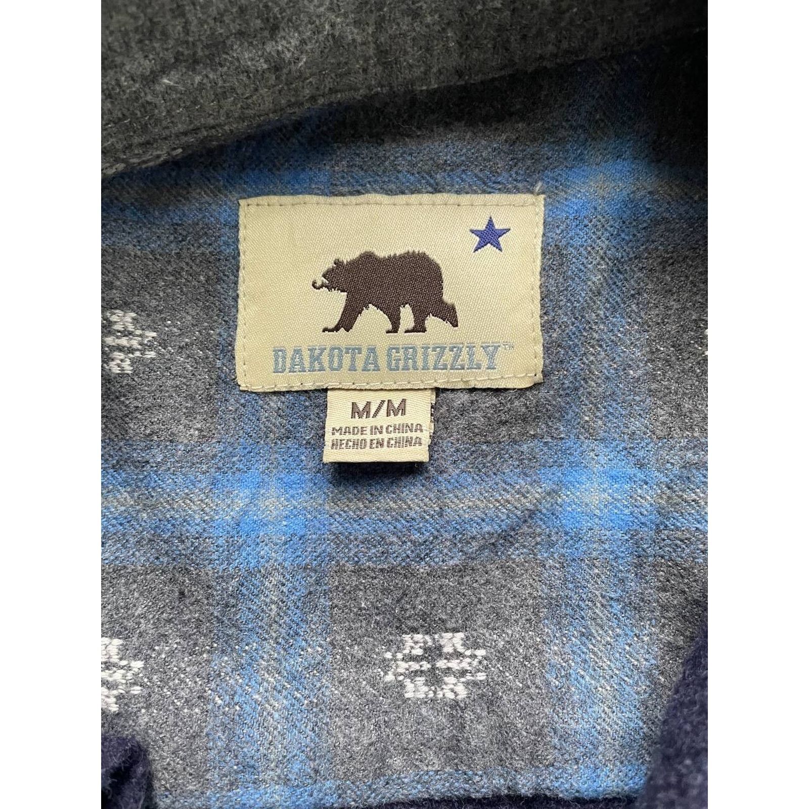 Dakota Grizzly Vintage Dakota Grizzly Flannel Shirt Dark Blue Workwear M Size US M / EU 48-50 / 2 - 9 Thumbnail