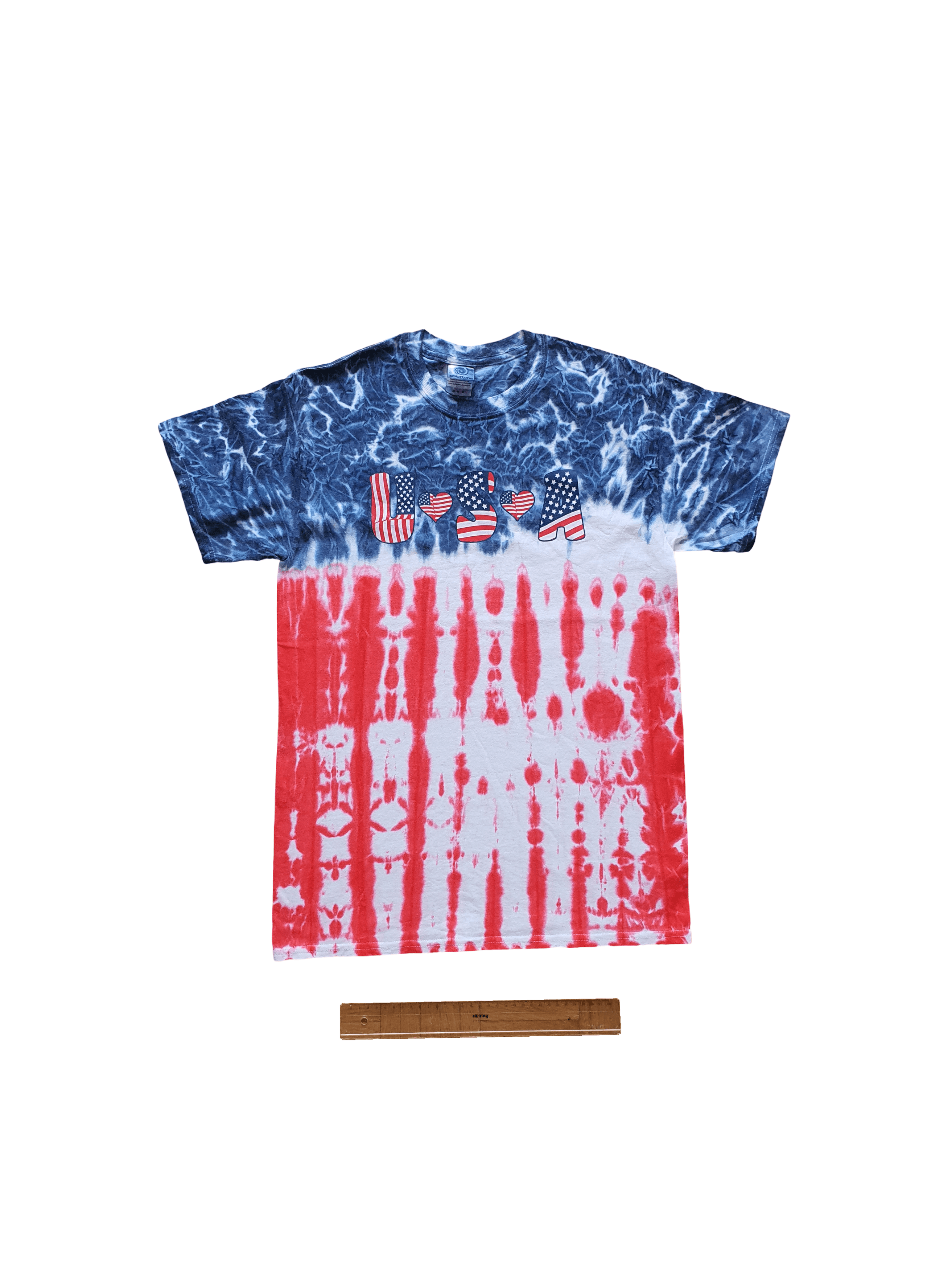 Other COLORTONE - Tie Dye T-Shirt w USA Graphic Size US M / EU 48-50 / 2 - 1 Thumbnail