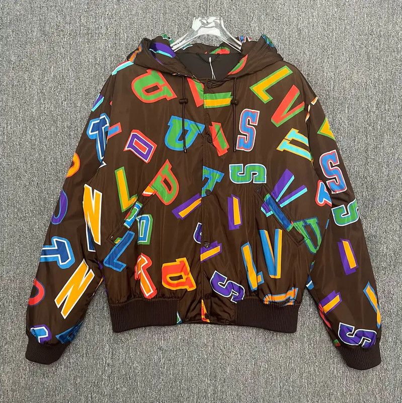 Louis Vuitton Louis Vuitton Colorful Nylon Jacket for Men 0089 Size US L / EU 52-54 / 3 - 1 Thumbnail