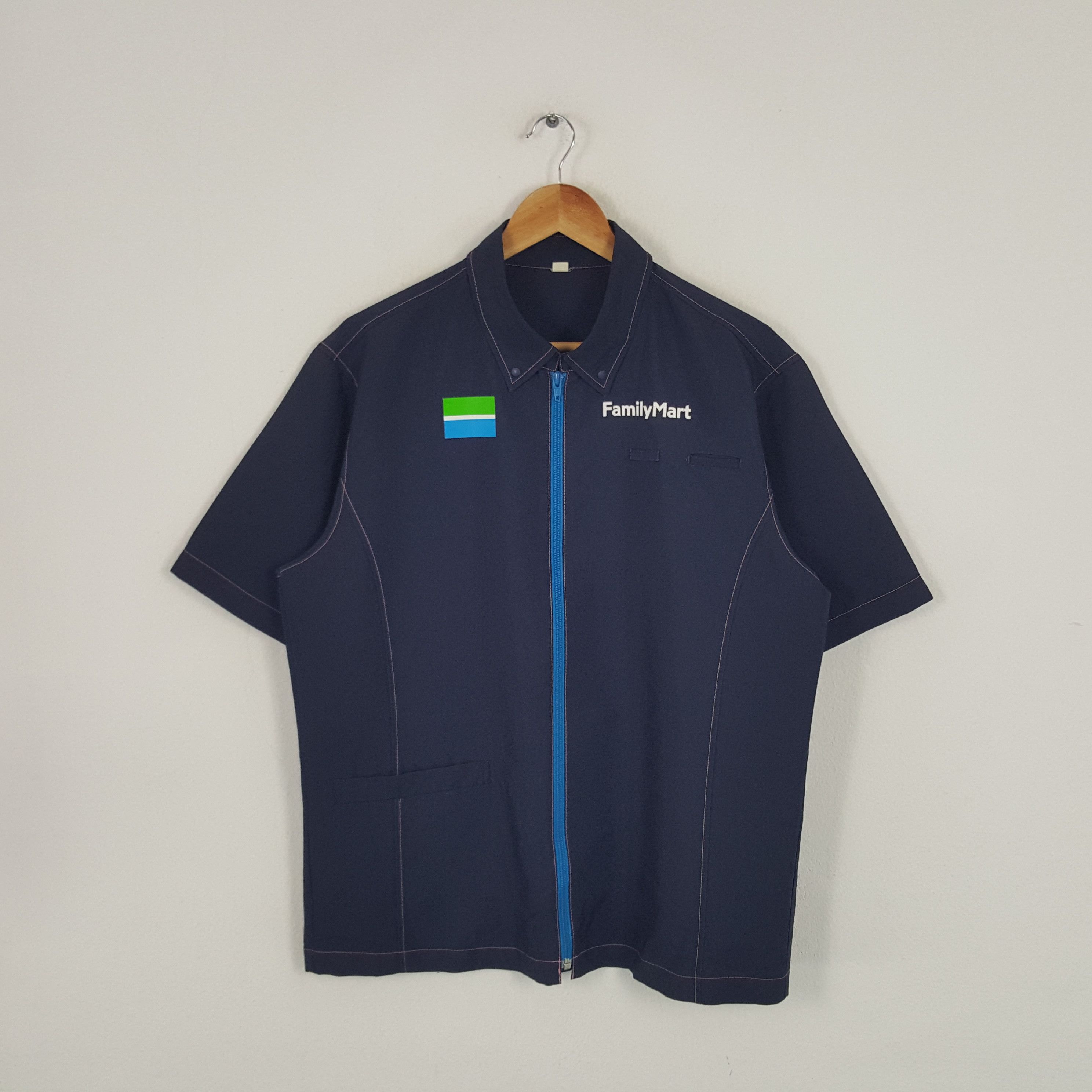 Japanese Brand × Vintage Vintage Family Mart Japanese Brand Staff Jacket Size US M / EU 48-50 / 2 - 3 Thumbnail