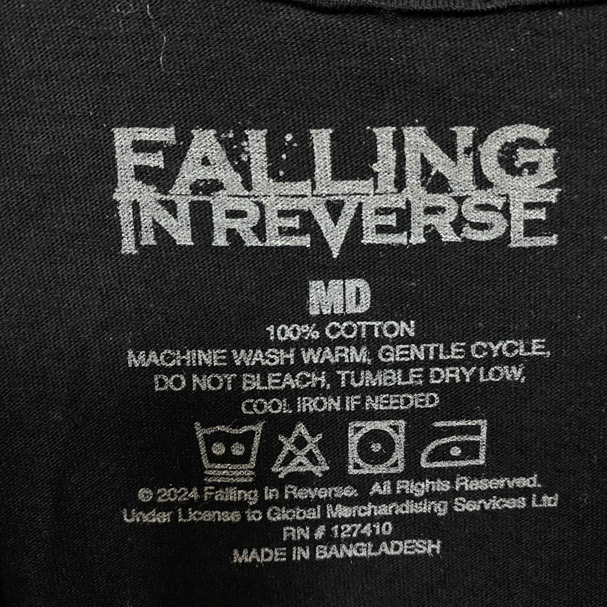 Other Falling in Reverse Sake Of Sanity Rock Band T-Shirt Medium Size US M / EU 48-50 / 2 - 4 Thumbnail