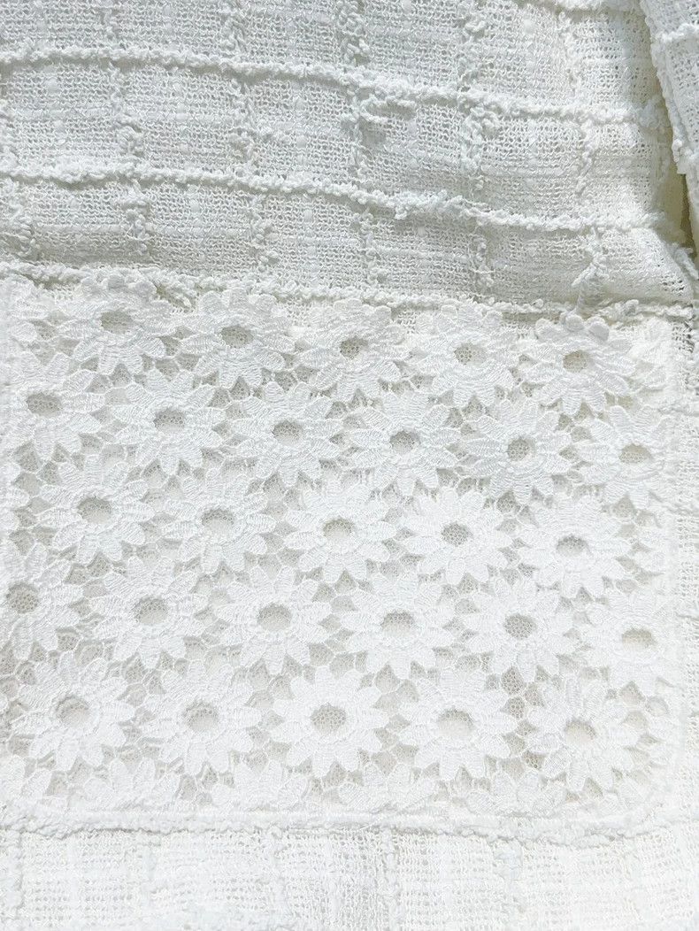 Chanel Chanel 21C Sunset Series White Flower Lace Long Sleeve Twe Size XS / US 0-2 / IT 36-38 - 6 Thumbnail