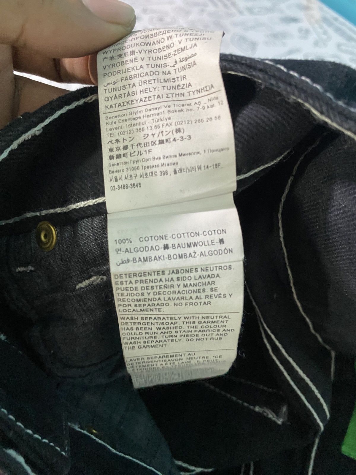 United Colors Of Benetton United colors of benetton wide black pants Size US 26 / EU 42 - 8 Thumbnail