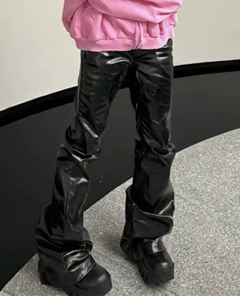 Pvc Vinyl Pants Pvc Skinny Jeans Pvc Jeans Pu Wet Look Shiny PU