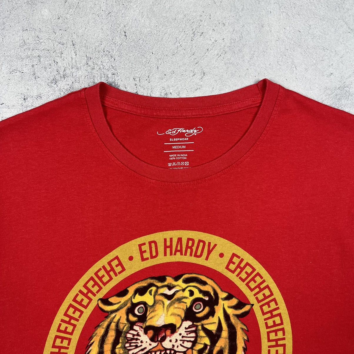 Ed Hardy Vintage Ed Hardy Tiger y2k big logo tee 90’s Size US M / EU 48-50 / 2 - 3 Thumbnail