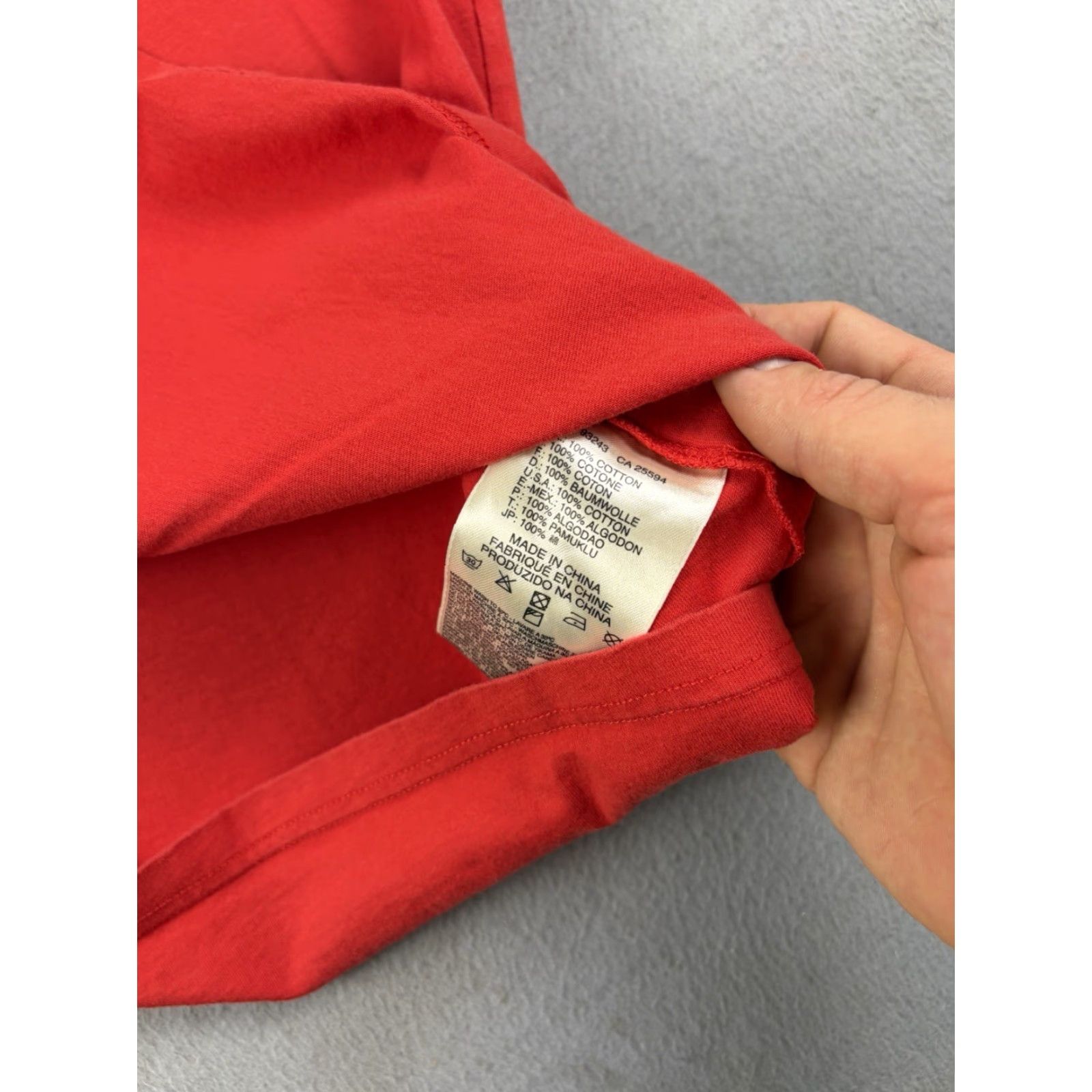 Diesel Diesel T-Shirt Men’s XL Red Short Sleeve Crew Neck Logo Graphic Print Slimming All Seasons Size US XL / EU 56 / 4 - 4 Thumbnail