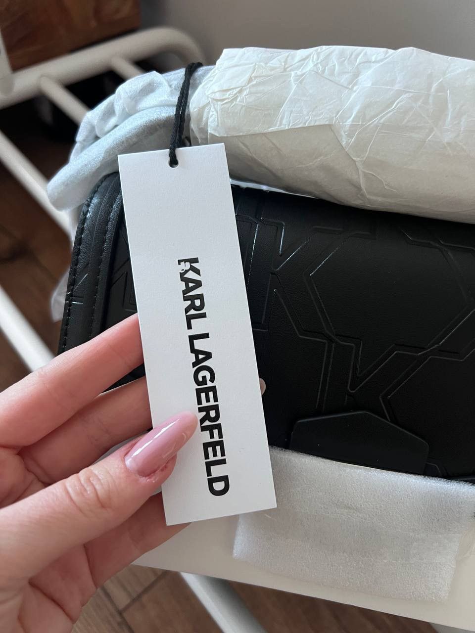 Karl Lagerfeld Karl Lagerfeld monogram Shoulder Bag Size ONE SIZE - 7 Thumbnail