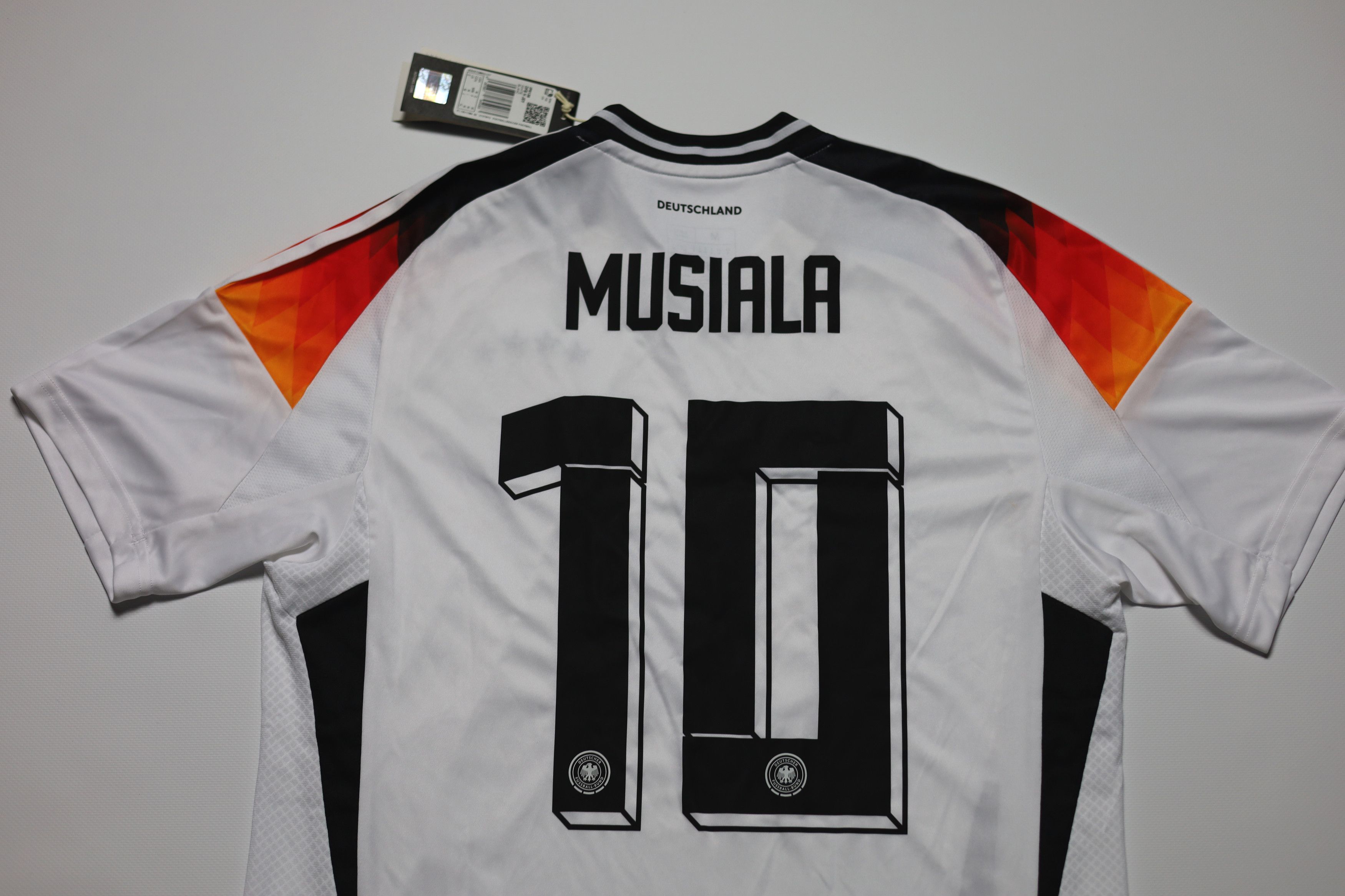 Adidas Germany 2024 2025 Home Soccer Jersey #10 Musiala Adidas Size US M / EU 48-50 / 2 - 5 Thumbnail