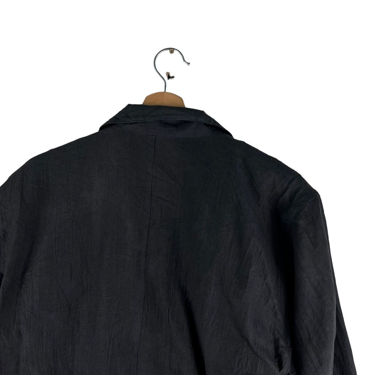 Issey Miyake VINTAGE 80’s ISSEY MIYAKE RUNWAY JACKET BUTTONLESS CARDIGAN Size US M / EU 48-50 / 2 - 8 Thumbnail
