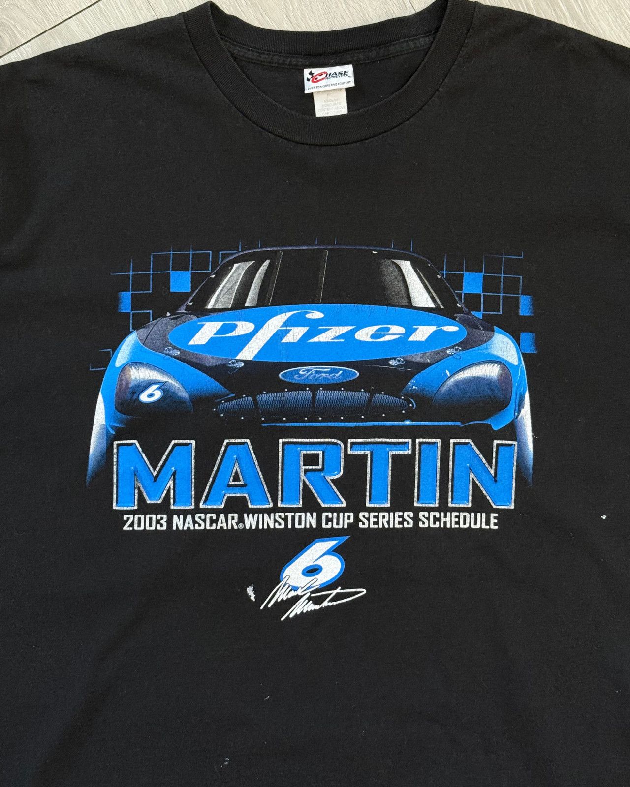 NASCAR Vintage 2003 Mark Martin NASCAR Winston Cup T-Shirt - XXL Size US XXL / EU 58 / 5 - 3 Thumbnail