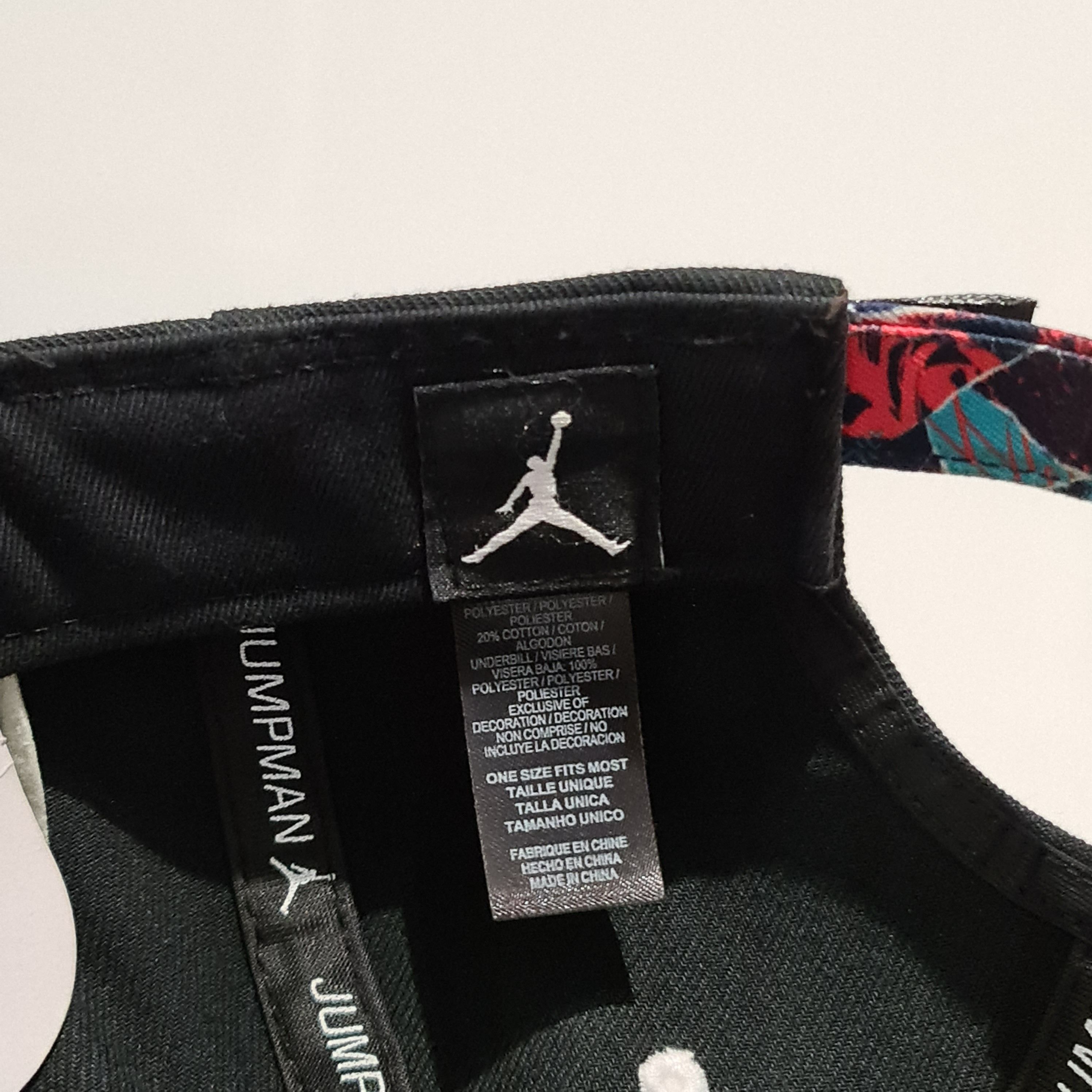 Jordan Brand Jordan Cap Strapback 'MARS' Black/Multi Size ONE SIZE - 8 Thumbnail