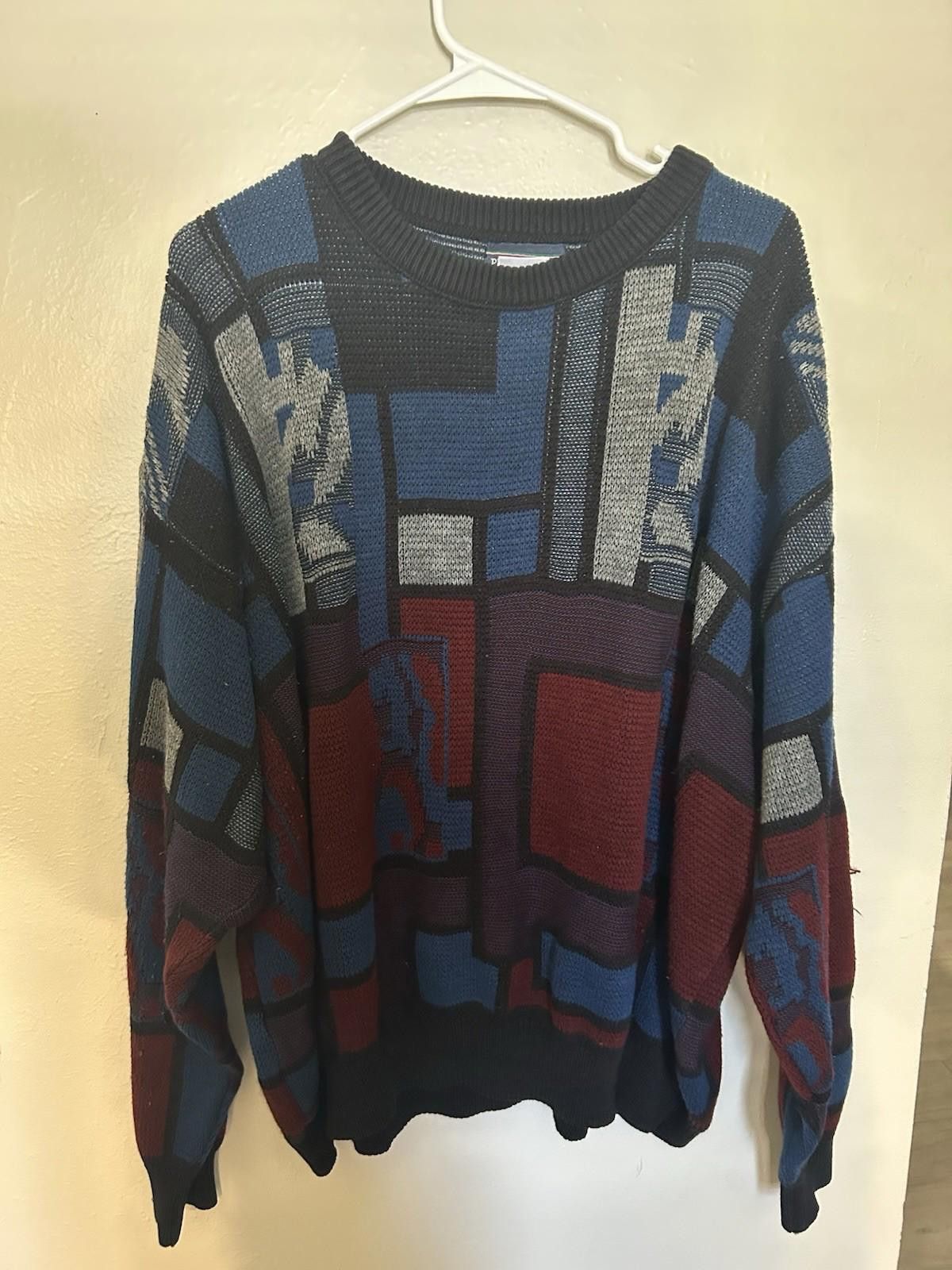 Designer Private Club Vintage Sweater Coogi Style Size 2XL Size US XXL / EU 58 / 5 - 1 Thumbnail