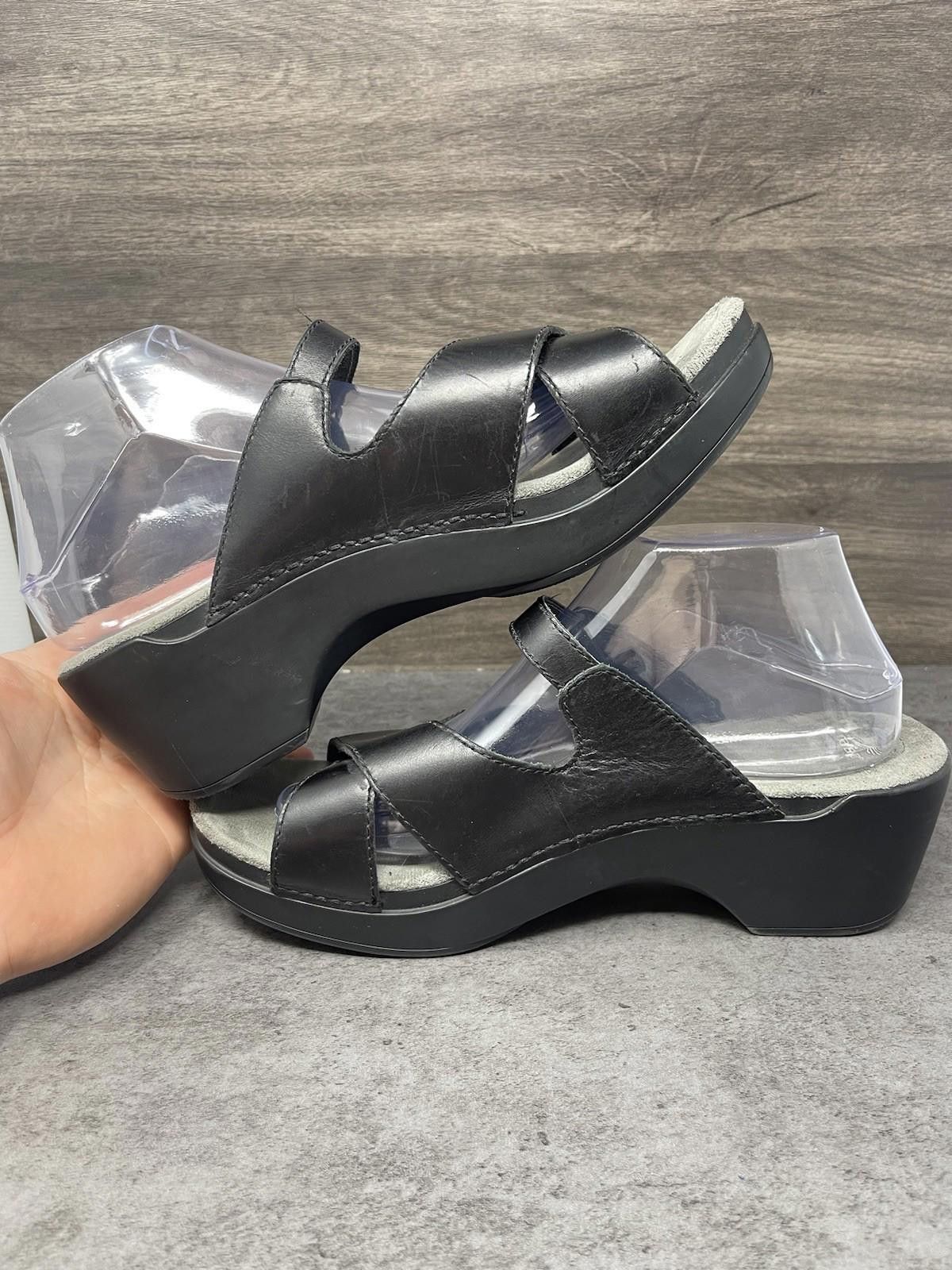 Dansko Dansko Sela Shoes Womens Size 11 (42) Black Sandals Size US 11 / IT 41 - 7 Thumbnail