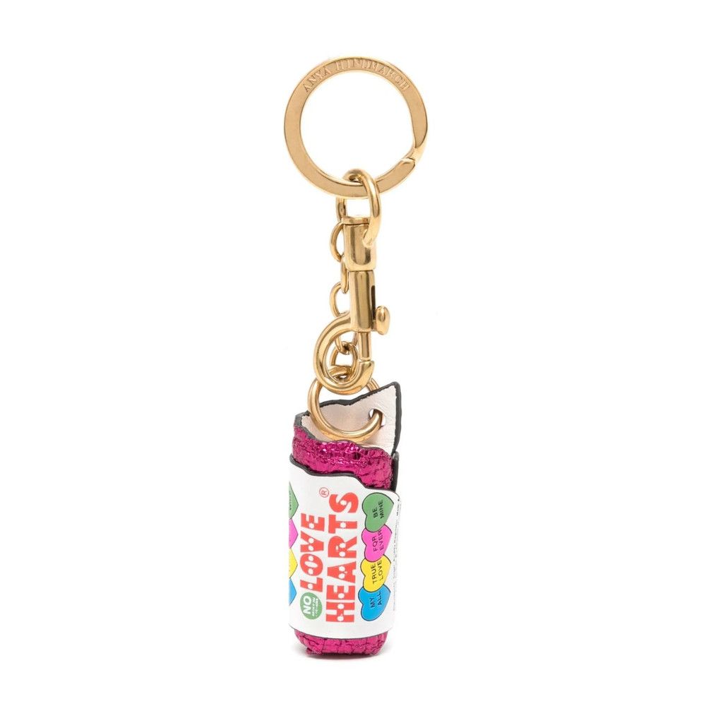 Anya Hindmarch Anya Hindmarch WHITE Keyrings & Chains Size ONE SIZE - 1 Thumbnail