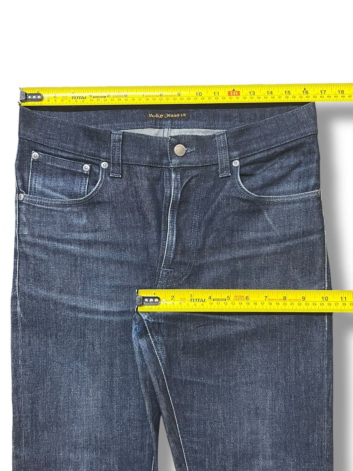 Nudie Jeans Nudie Jeans Dry Green Capsule - Skinny Denim Size US 33 - 20 Thumbnail