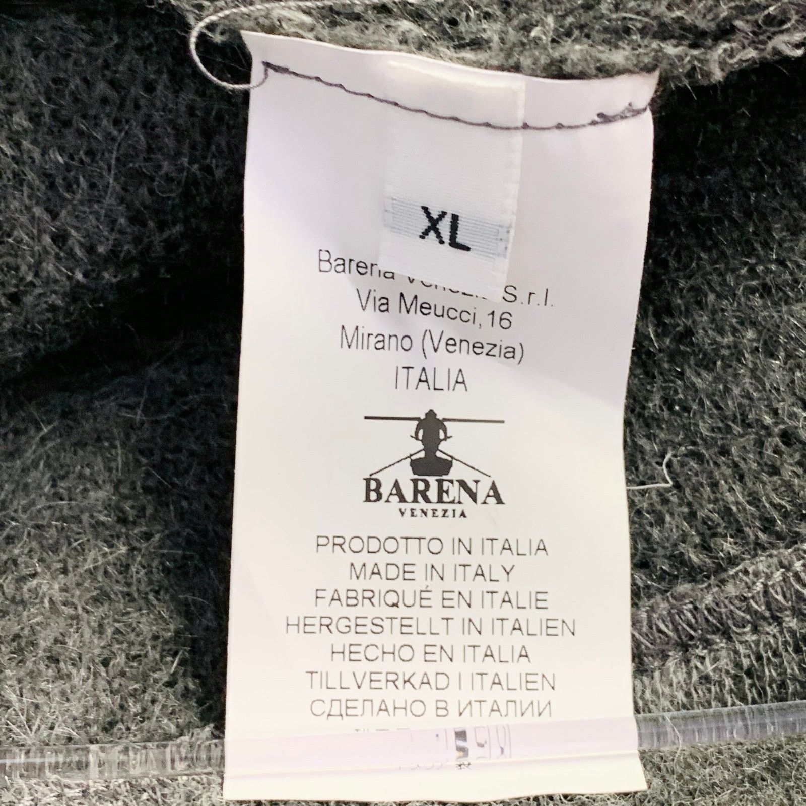 Barena BARENA Size XL Grey Heather Wool Blend Crew Neck Sweatshirt Size US XL / EU 56 / 4 - 7 Thumbnail