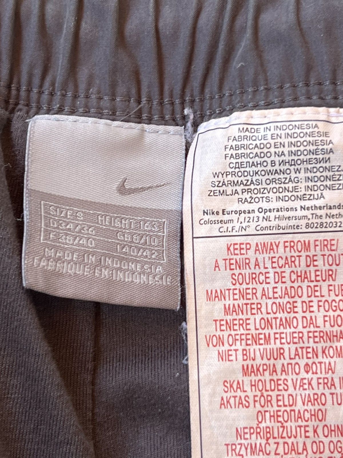 Nike 🔥 Vintage Y2K Grey Nylon Drill Swag Pants – Women’s Size 28" / US 6 / IT 42 - 9 Thumbnail