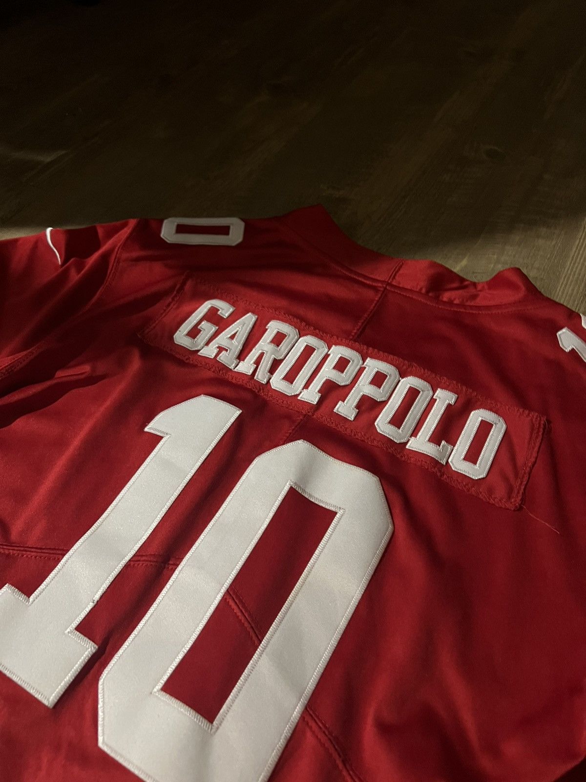 Nike Nike Men's #10 Jimmy Garoppolo San Francisco 49ers Jersey Size US M / EU 48-50 / 2 - 6 Thumbnail