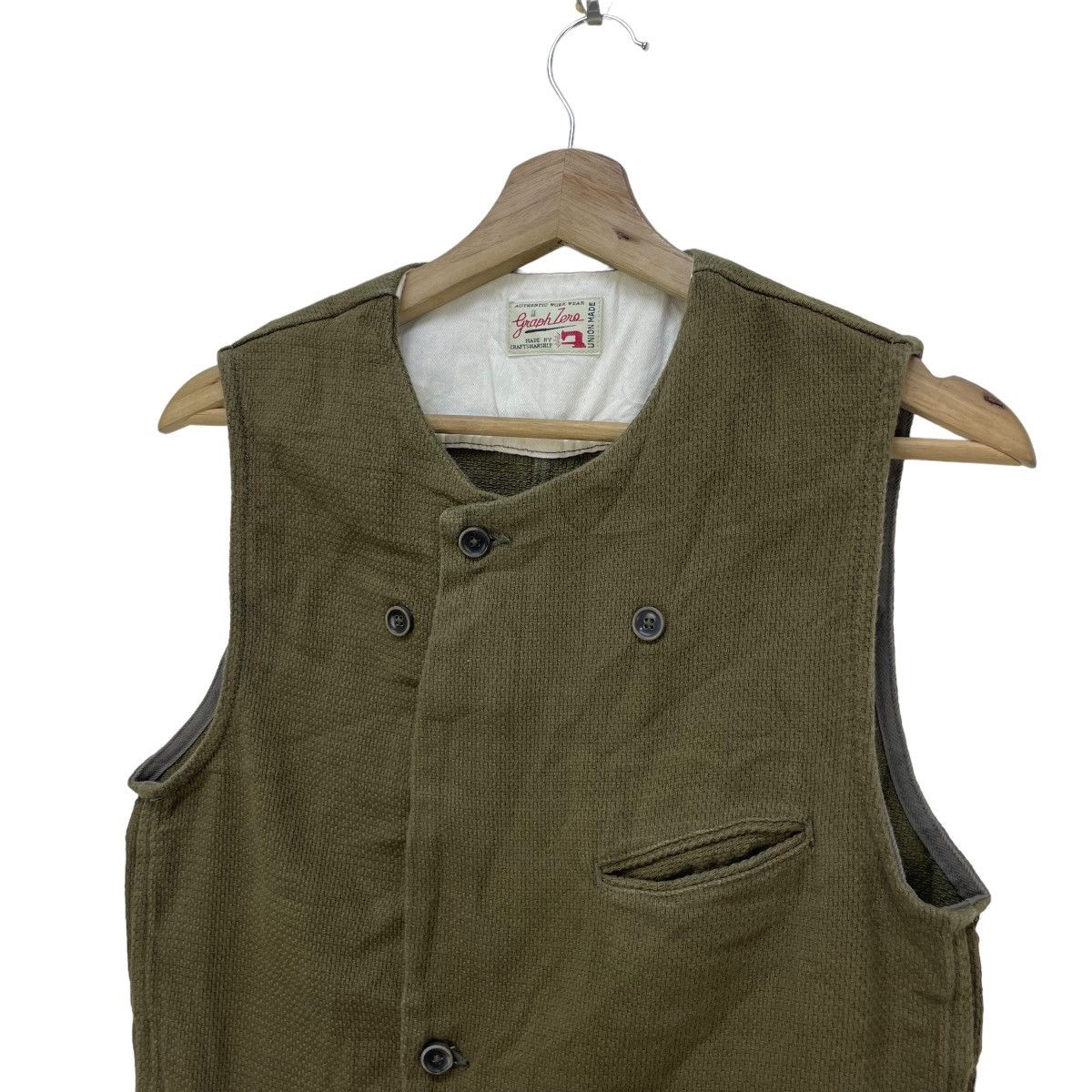 45rpm 💥Craftman UnionMade Vest Tank Top Made In Kojima Japan Size US S / EU 44-46 / 1 - 3 Thumbnail