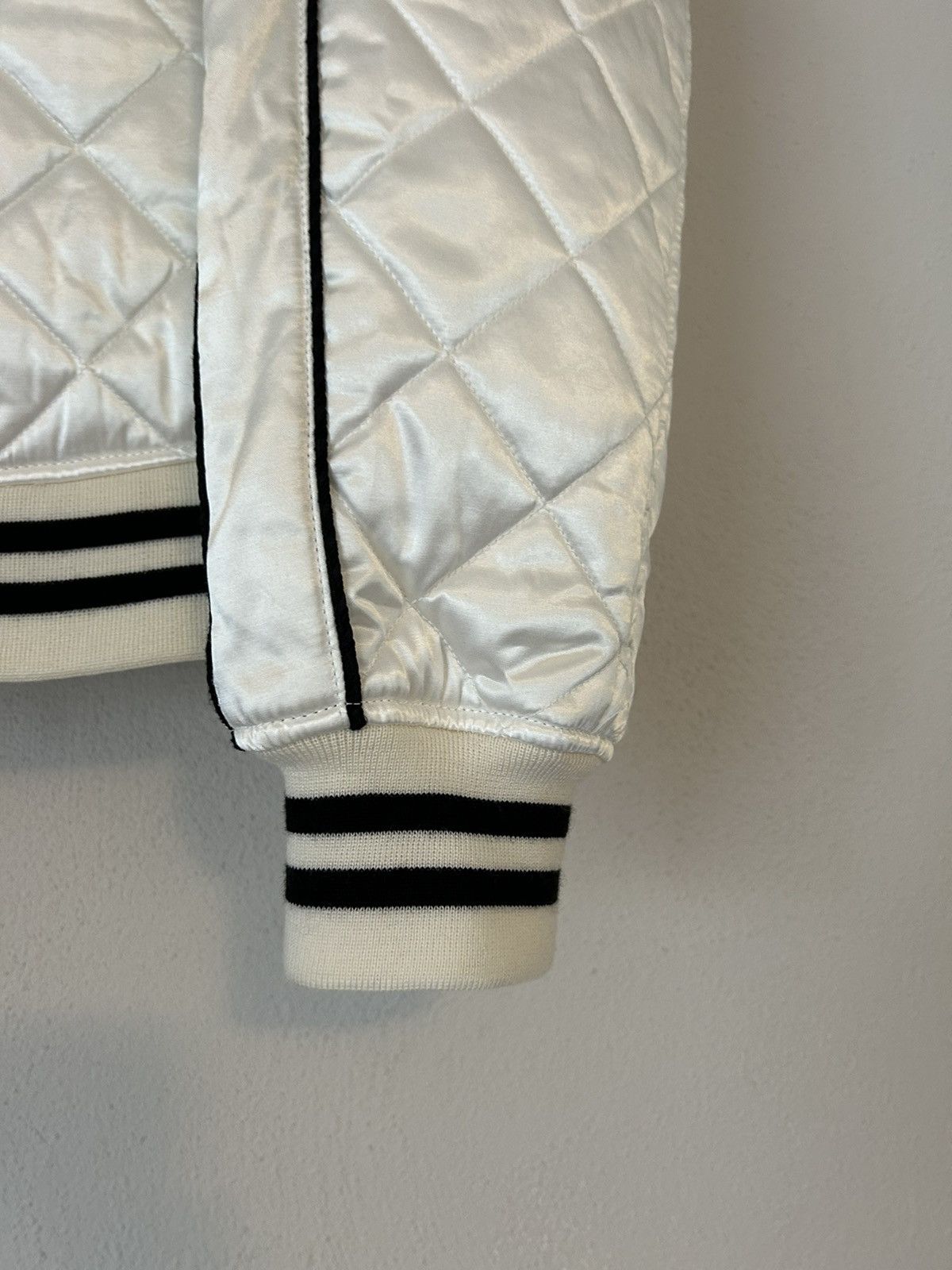 Balmain Satin Quilted Bomber Size US L / EU 52-54 / 3 - 6 Thumbnail