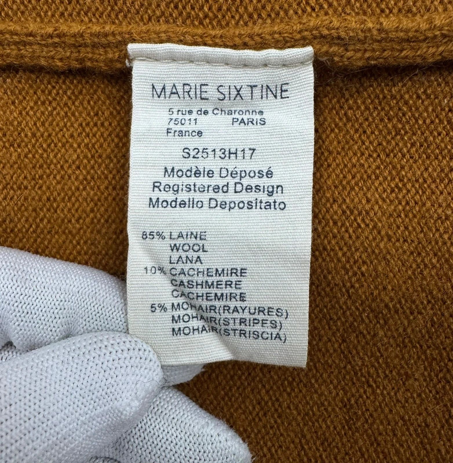 Other Marie Sixtine Wool Cashmere Jumper Knit size S Size S / US 4 / IT 40 - 11 Thumbnail