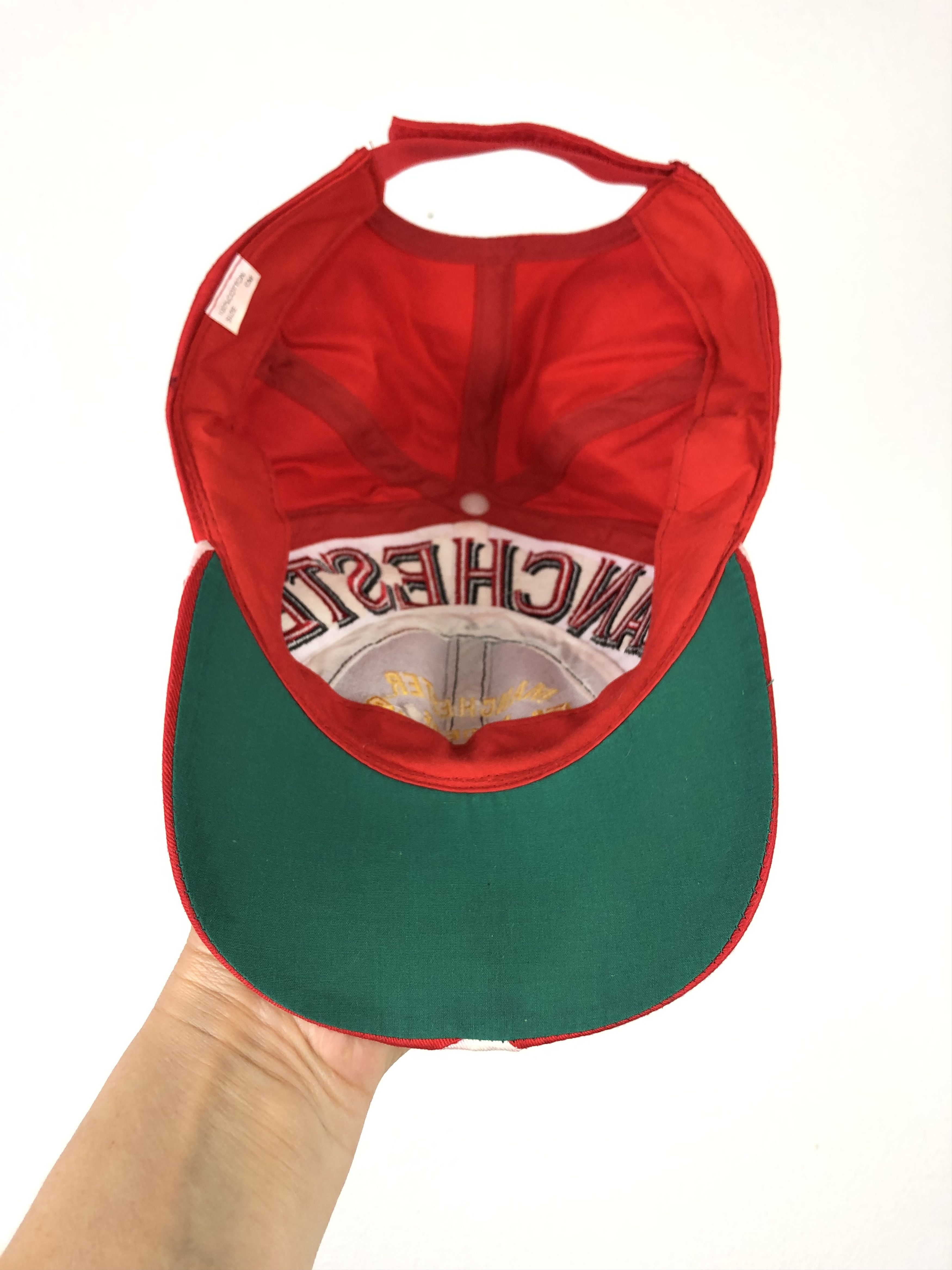 Vintage Vintage Manchester United Football Cap Soccer Snapback Adult Size ONE SIZE - 7 Thumbnail